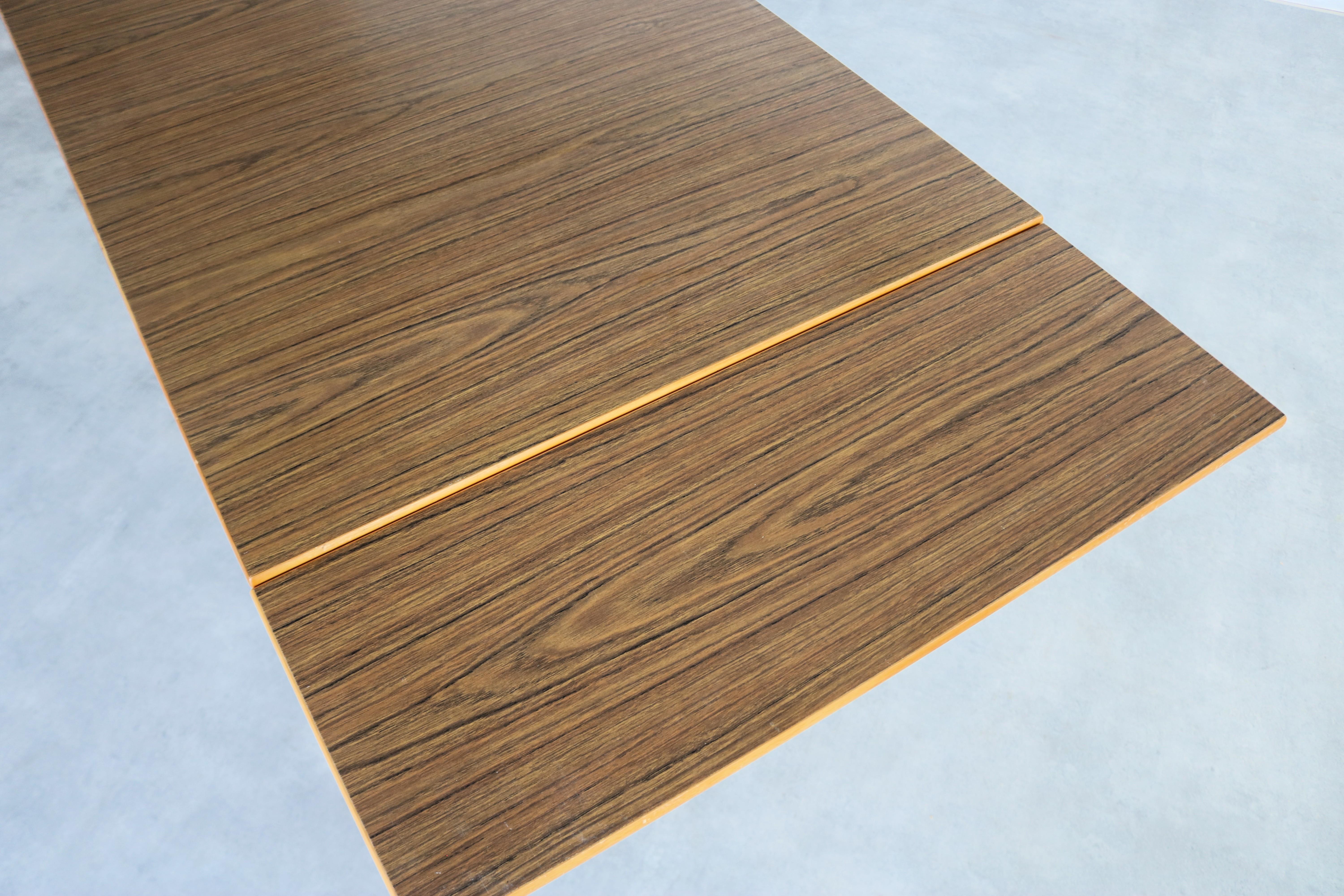 Vintage dining table  table  1960s  extendable  Swedish For Sale 3