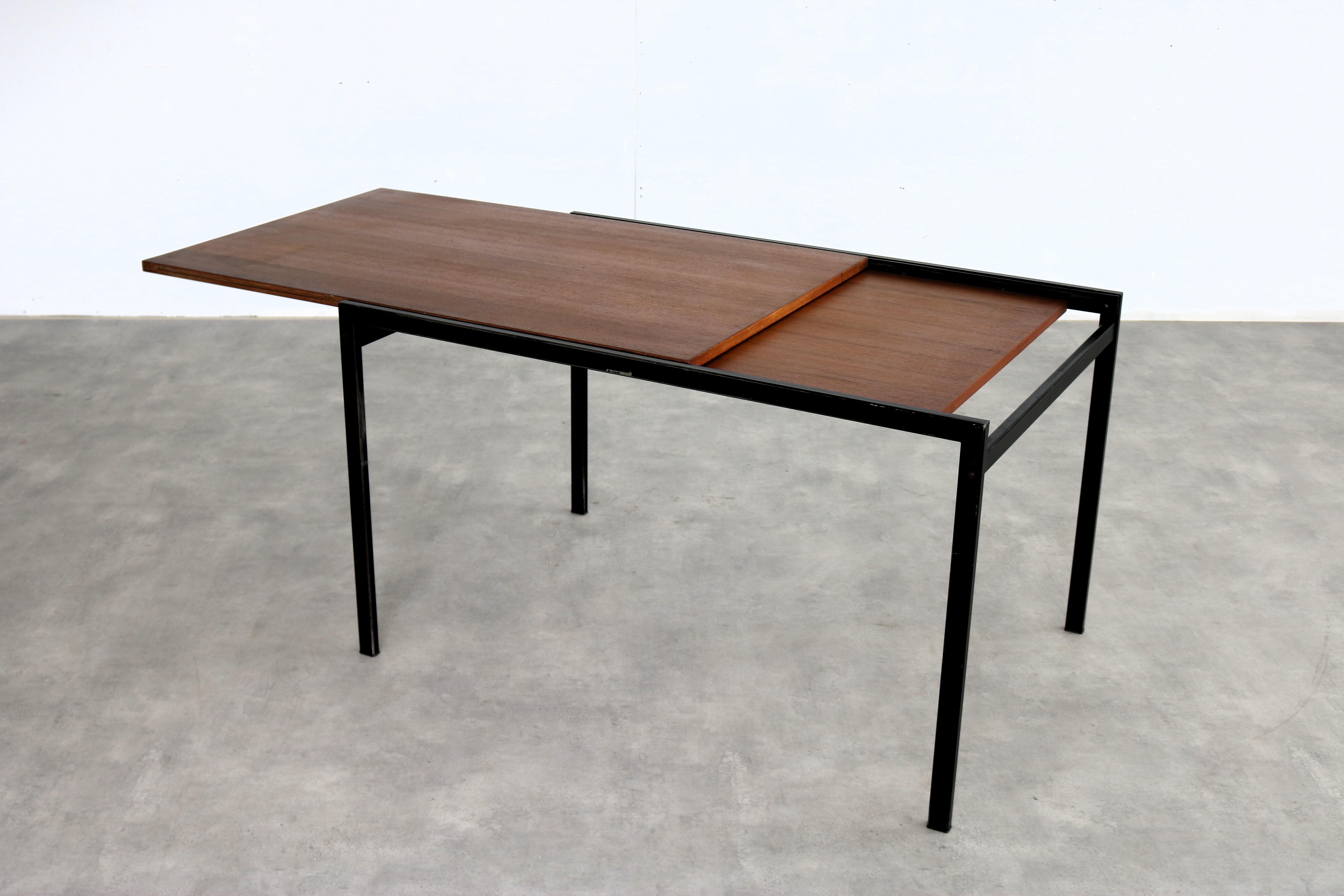 table à manger vintage  tableau  1960s  Pastoe en vente 1