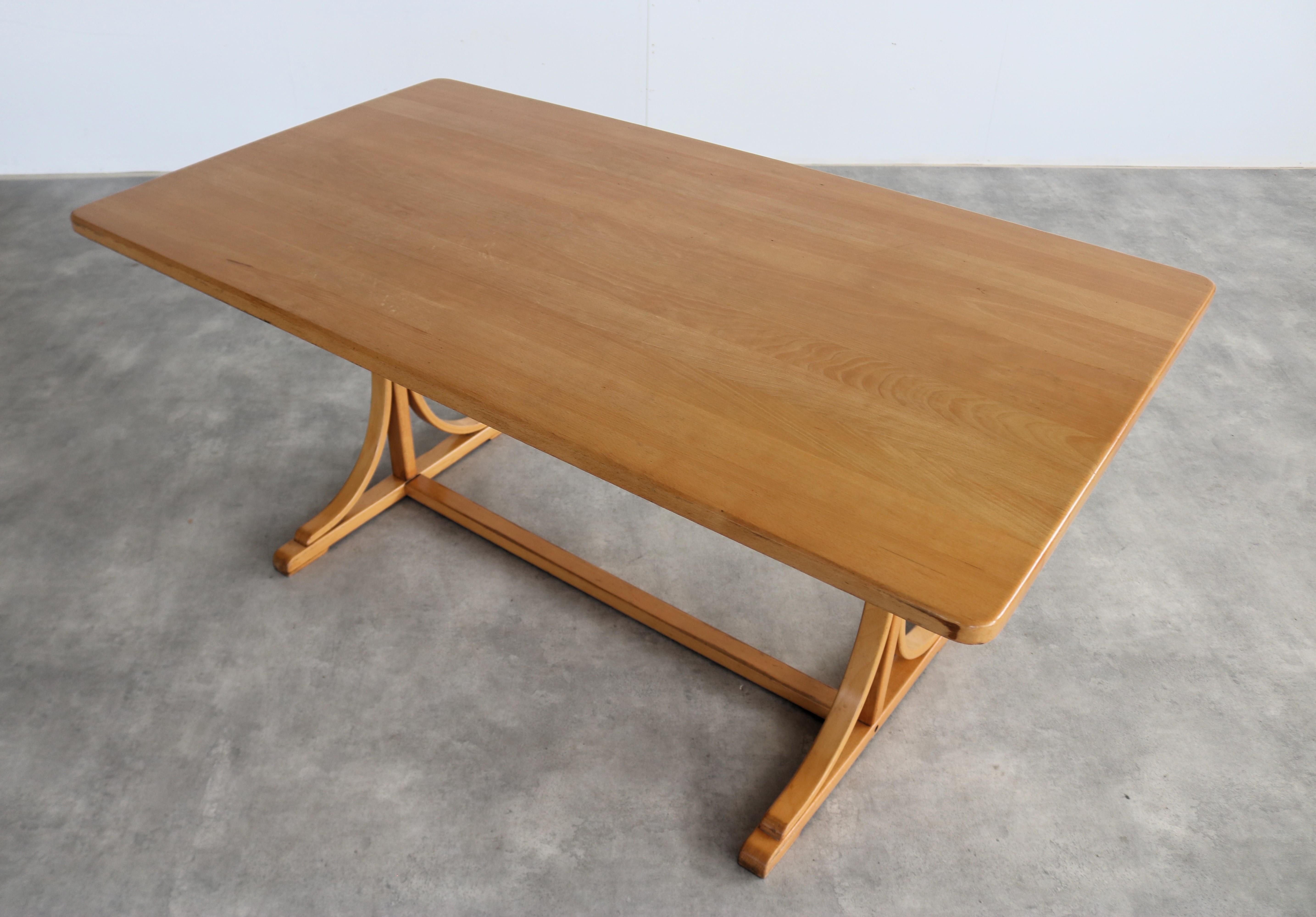 Mid-20th Century Vintage dining table  table  1960s  Thonet style For Sale