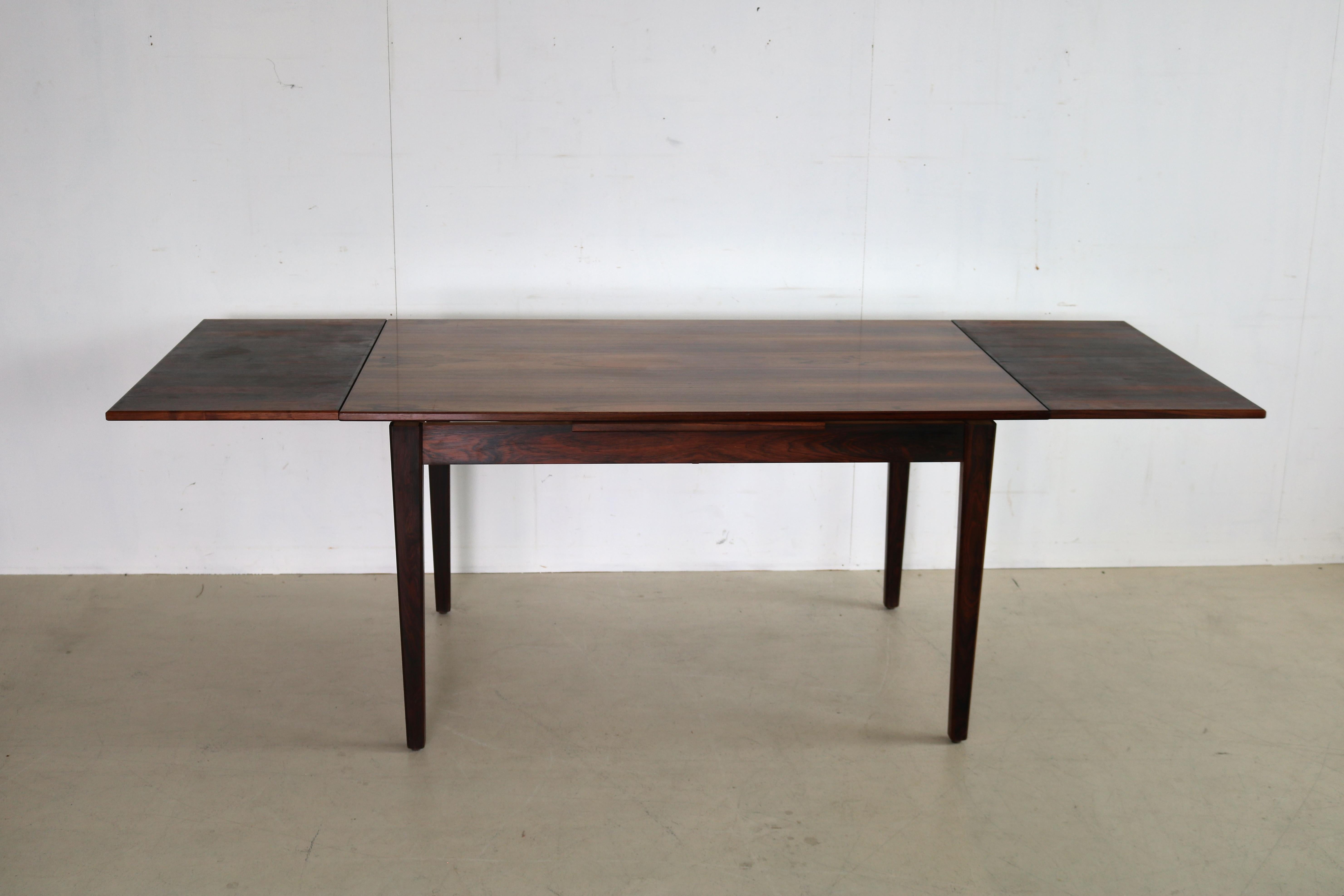 Danish Vintage Dining Table Table 60s Denmark For Sale