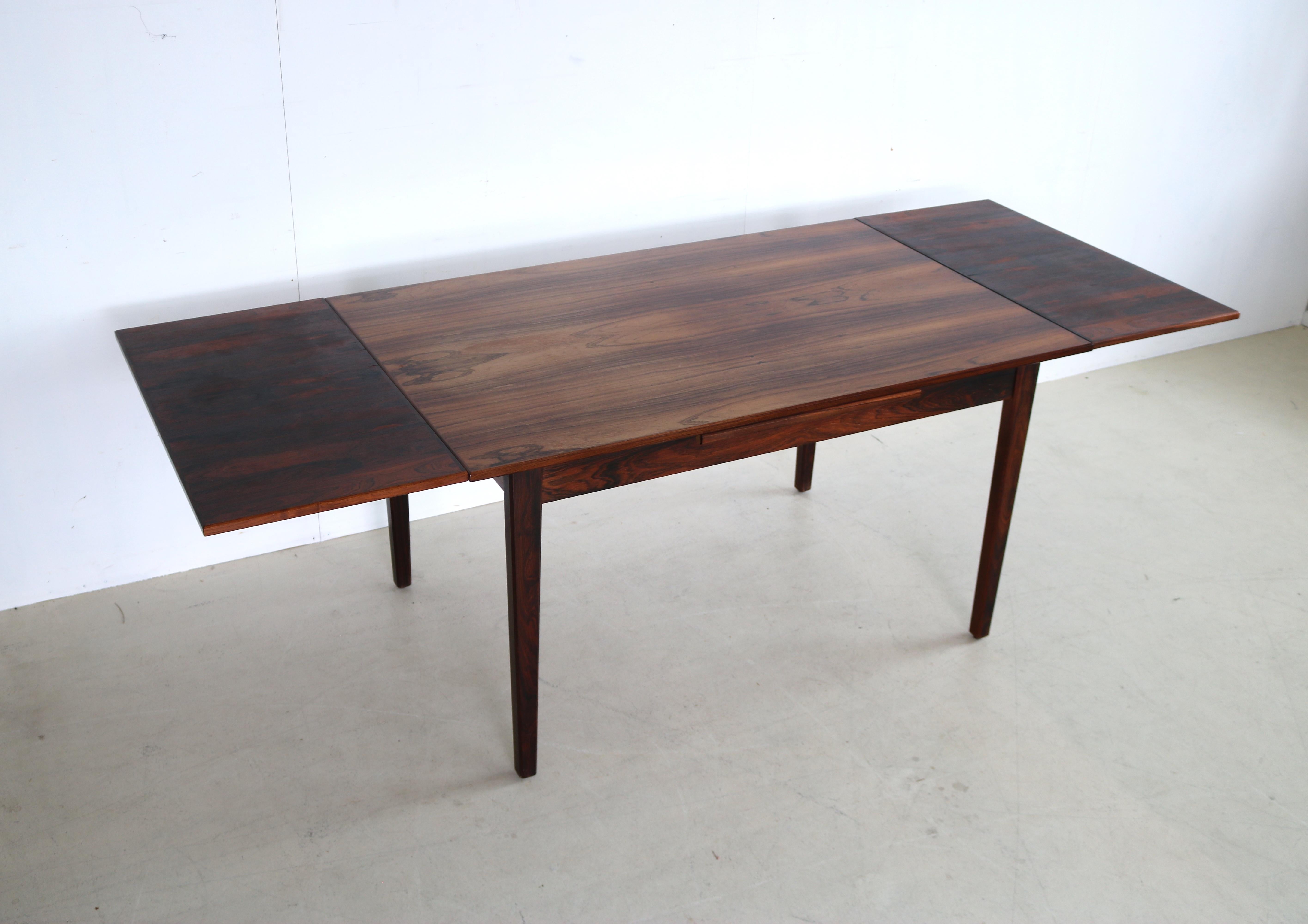 Mid-20th Century Vintage Dining Table Table 60s Denmark For Sale