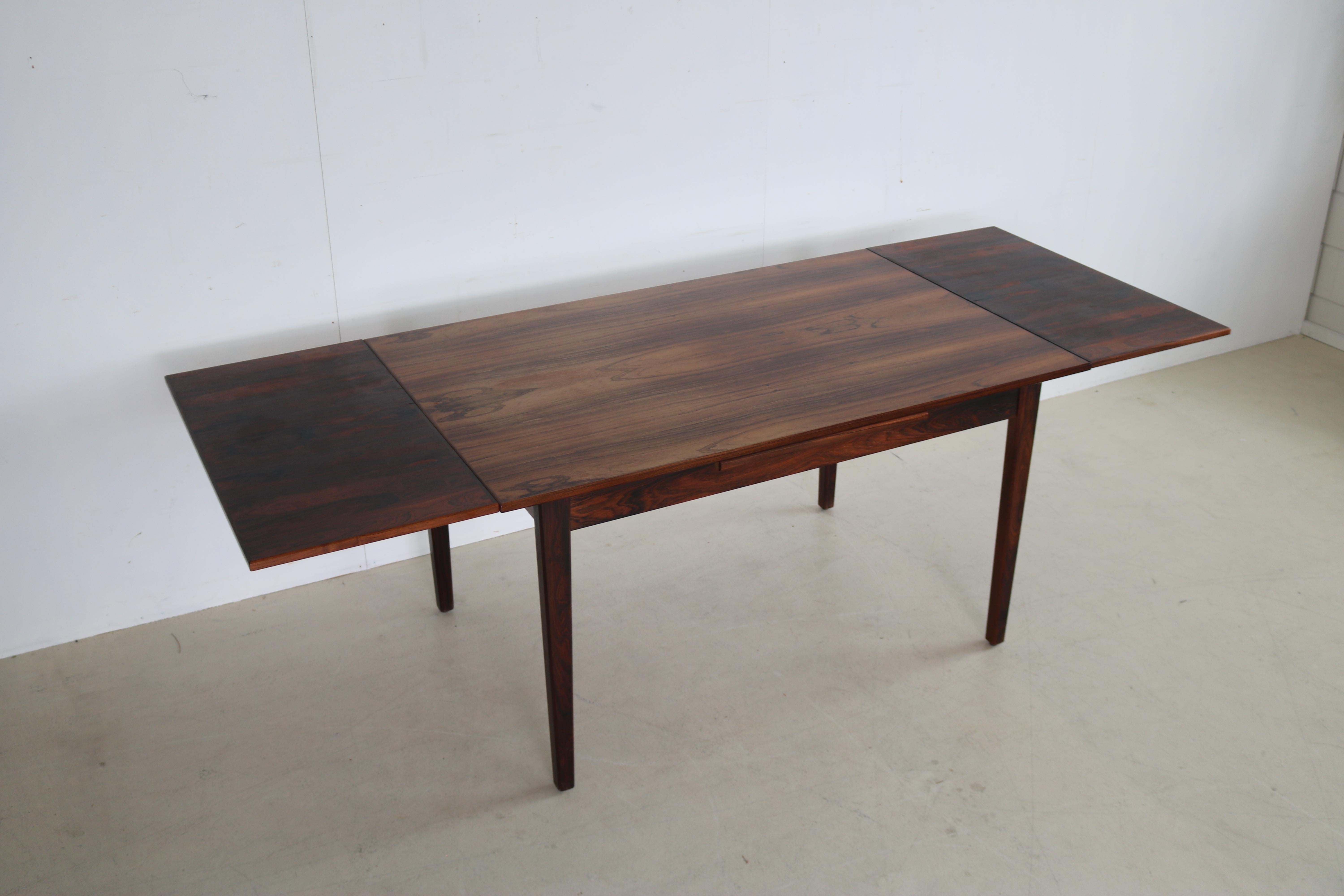 Rosewood Vintage Dining Table Table 60s Denmark