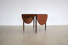 Vintage Dining Table Table Extendable 60s Danish '2'