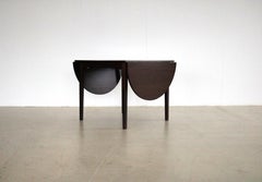 vintage dining table  table  extendable  60s  Danish  (5)