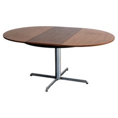 vintage dining table  table  extendable  60's