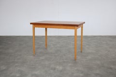 vintage dining table  table  extendable  60s  Swedish