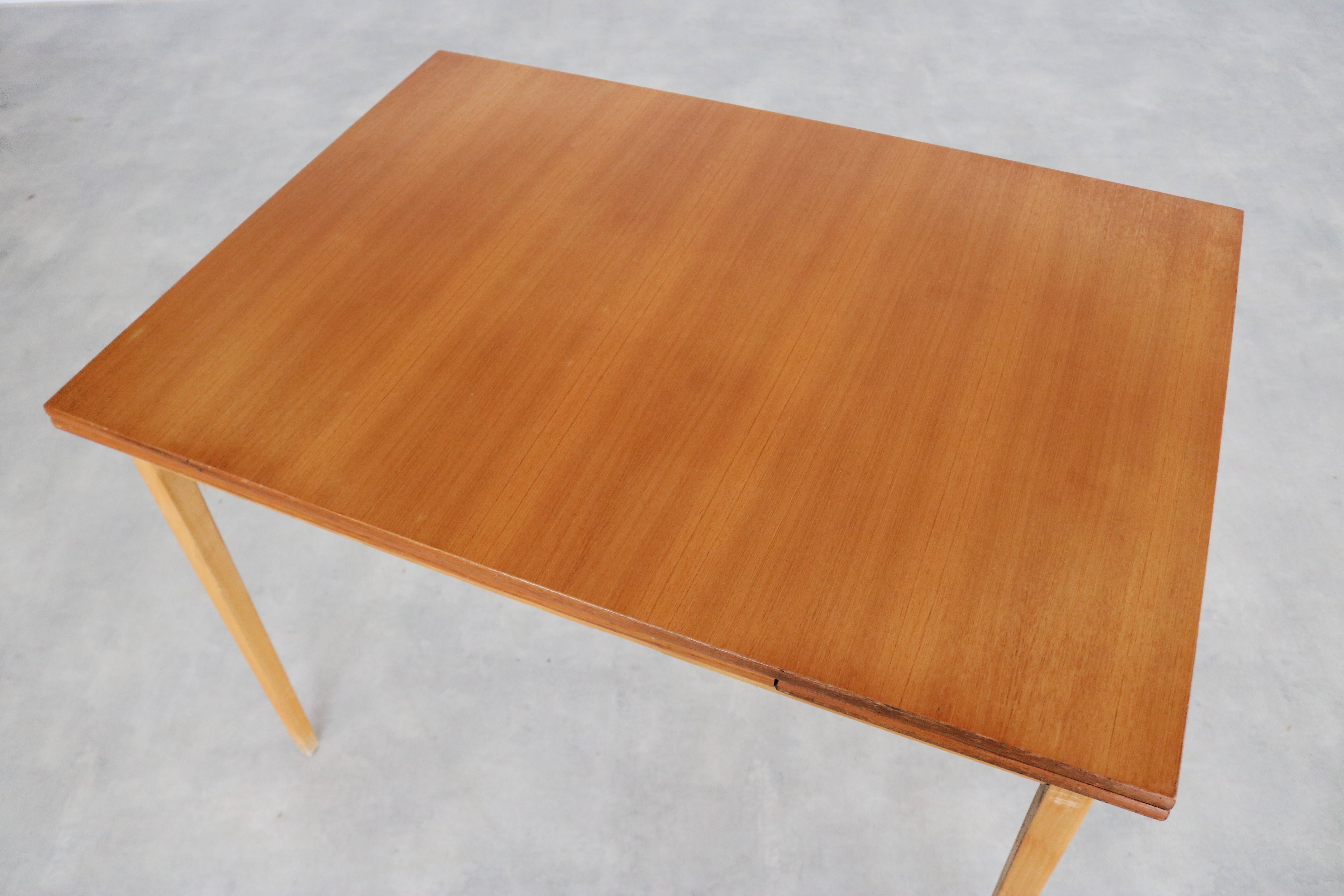 Mid-20th Century vintage dining table  table  extendable  60s  Swedish