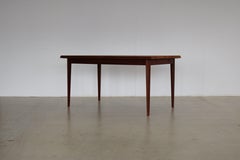 vintage dining table  table  extendable  Fritz Hansen  Danish