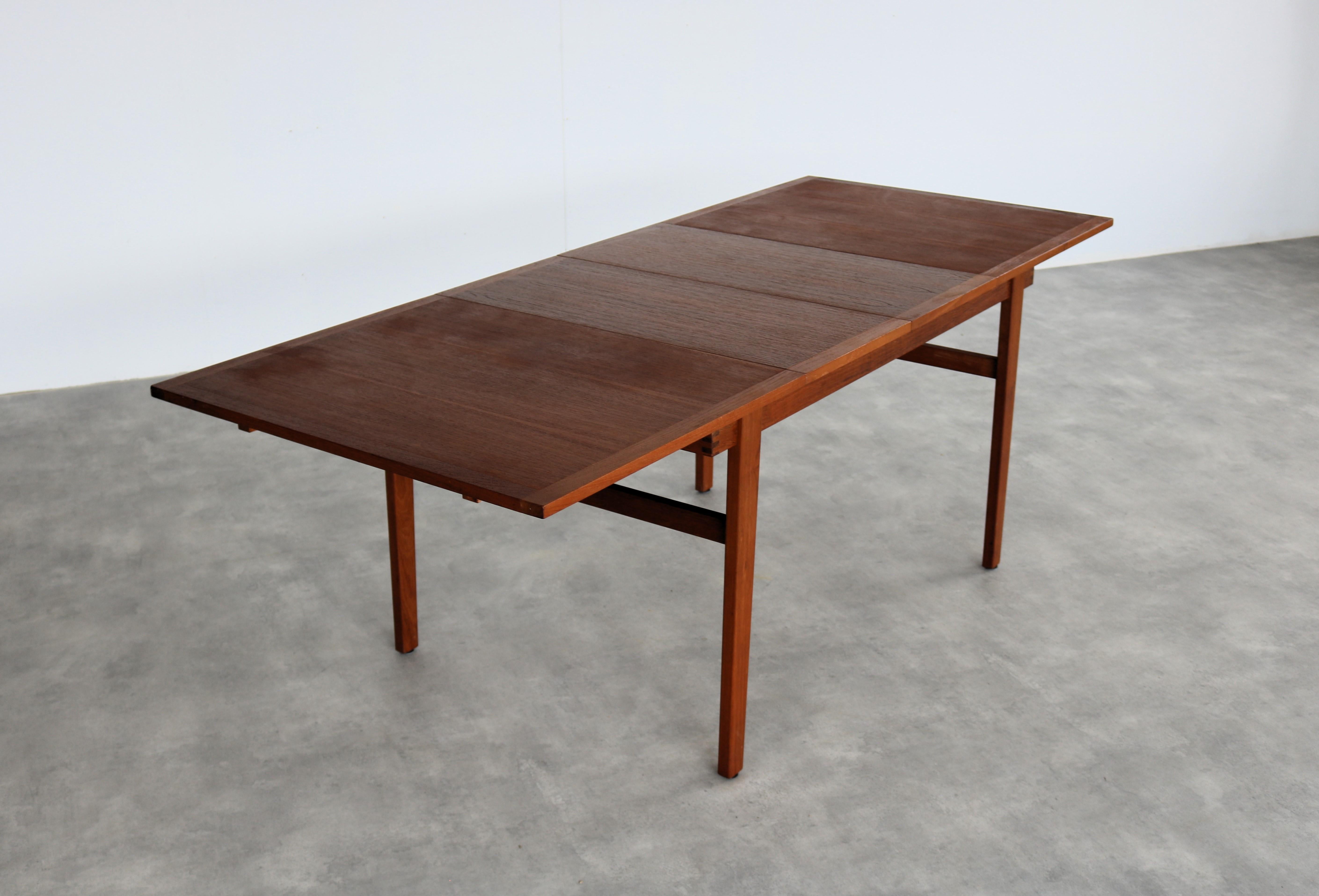 vintage dining table  table  teak  extendable  Sweden 9