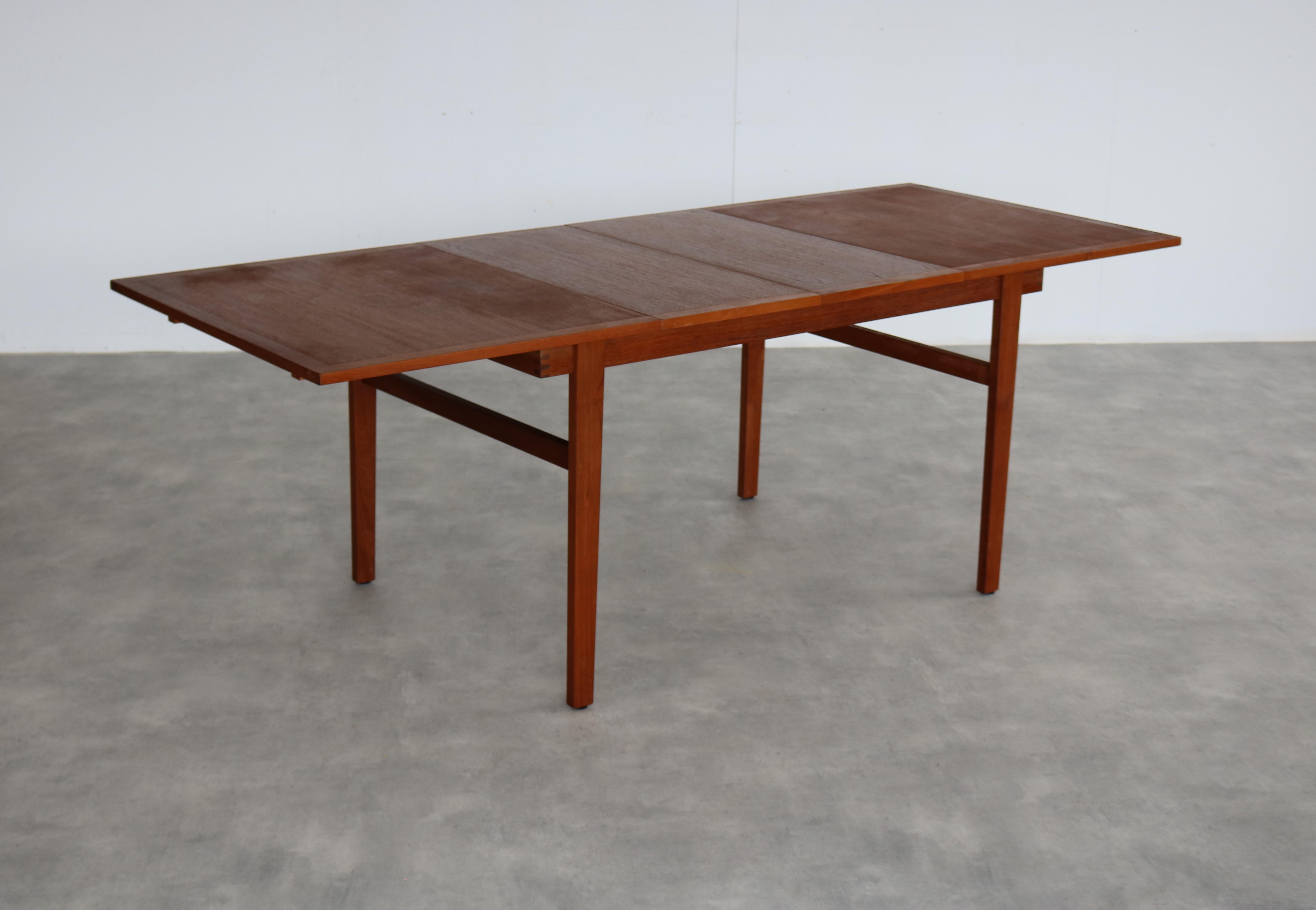 vintage dining table  table  teak  extendable  Sweden 10