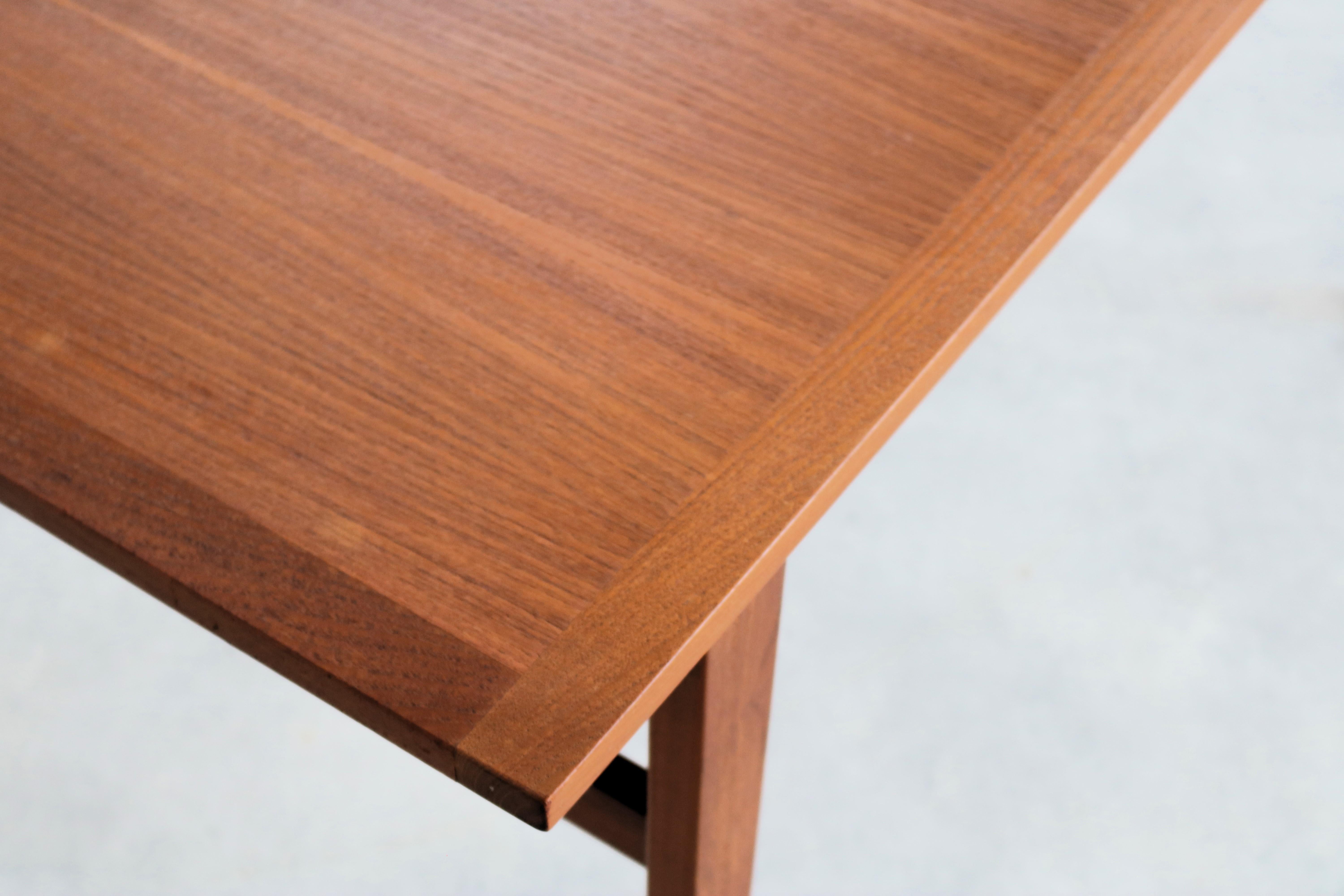 Teak vintage dining table  table  teak  extendable  Sweden