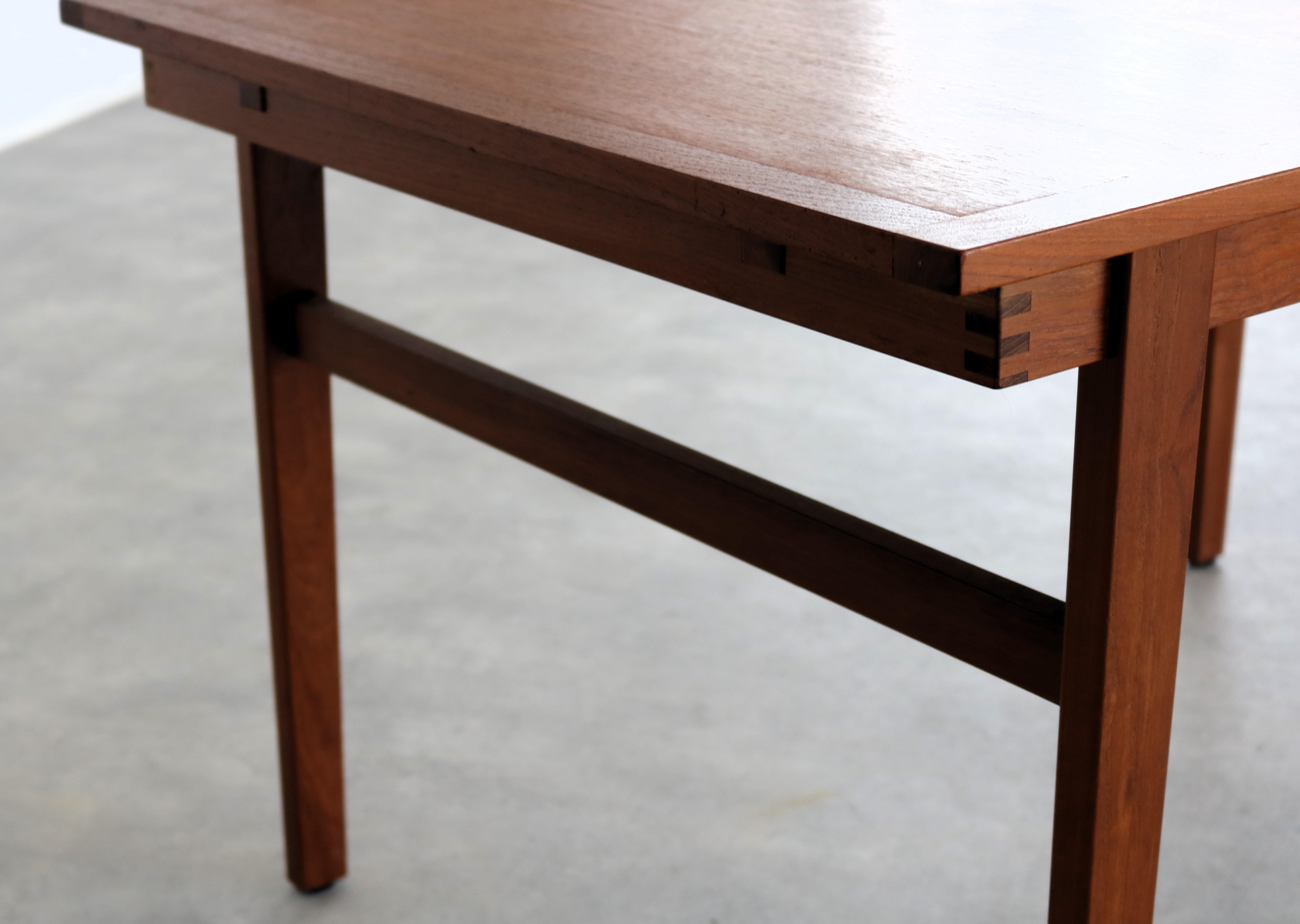 vintage dining table  table  teak  extendable  Sweden 1