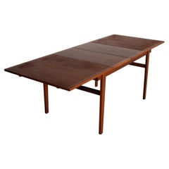 vintage dining table  table  teak  extendable  Sweden