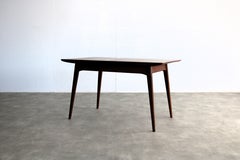 vintage dining table  table  van Teeffelen  Wébé  teak