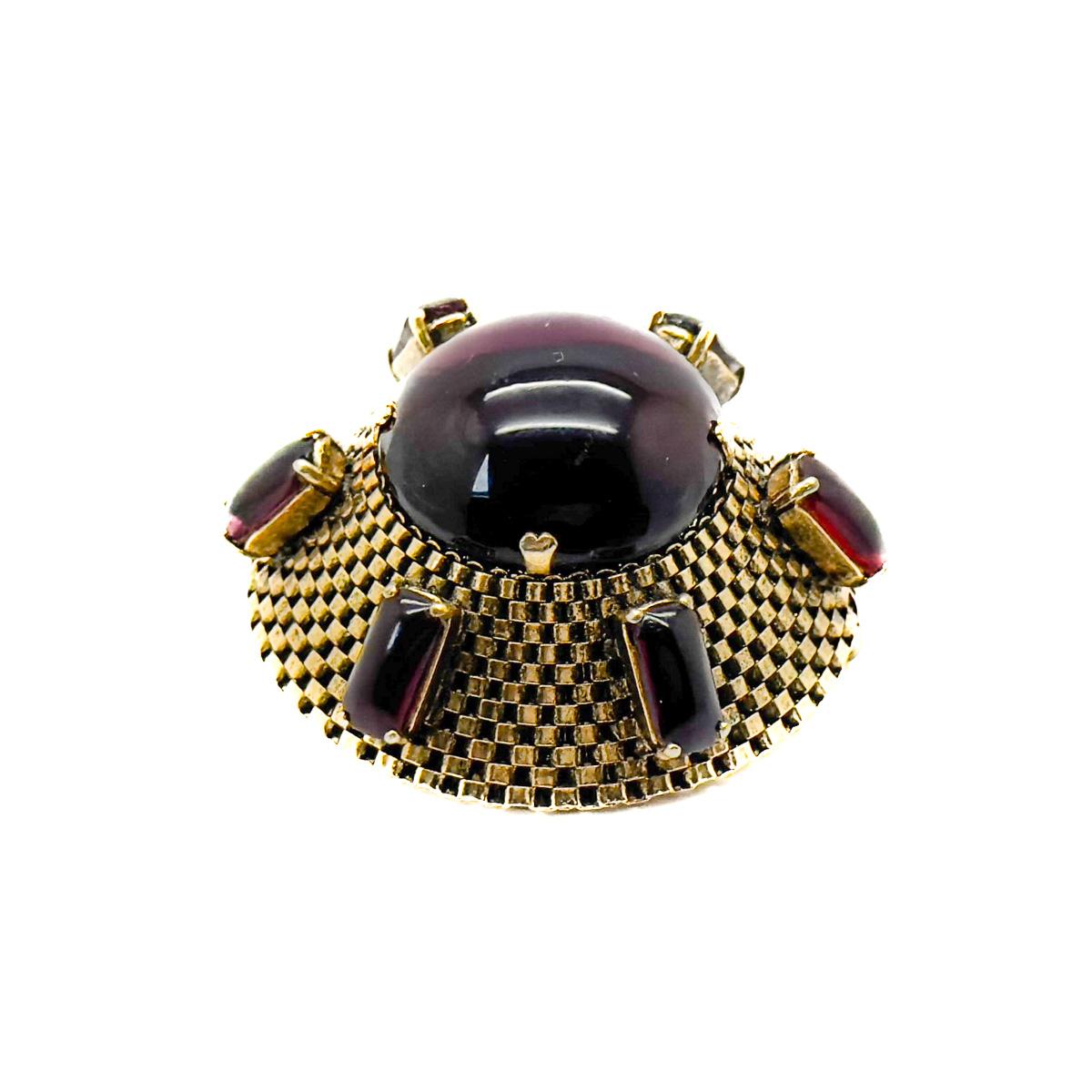 Broche Sputnik Vintage Dior Amatista 1963 en Bueno estado para la venta en Wilmslow, GB