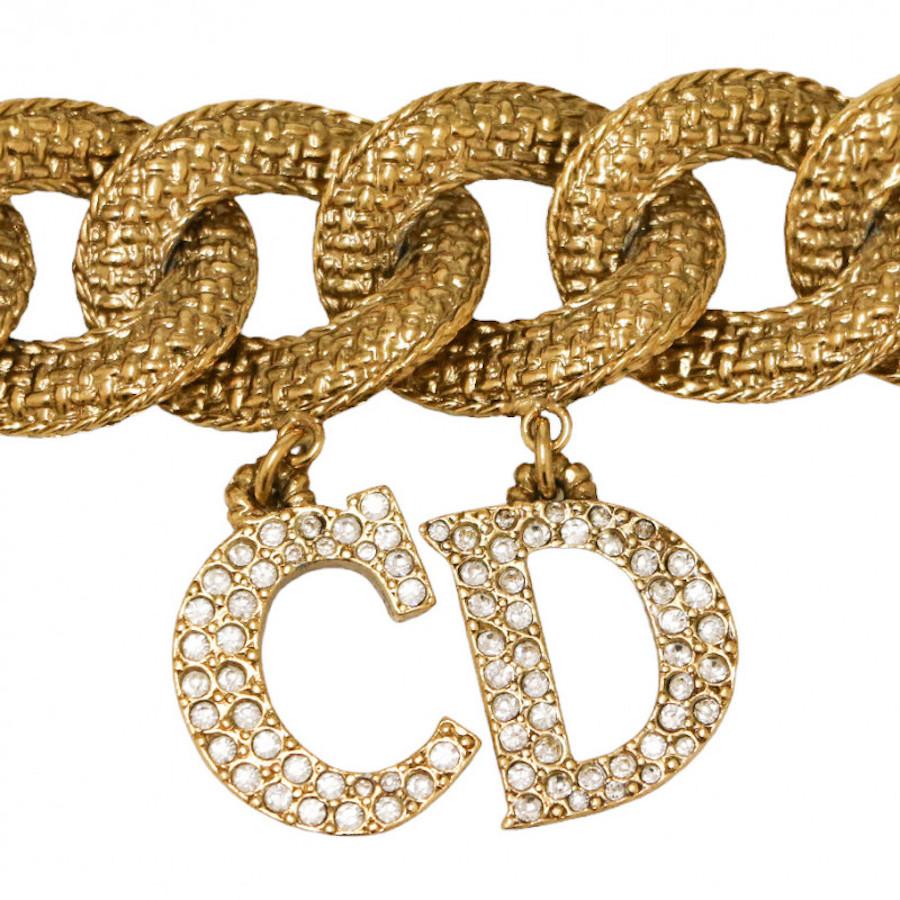 Women's or Men's Vintage Dior Belt with Charm's For Sale