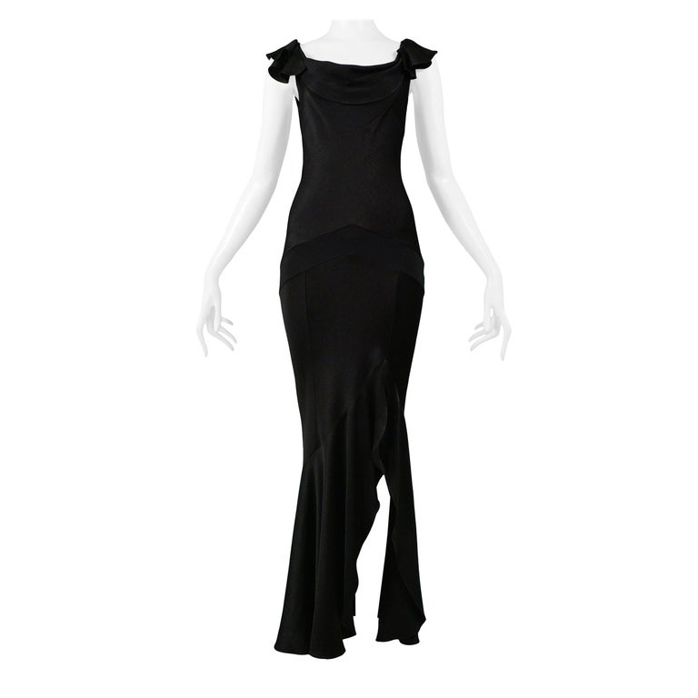 black dress. dior declamation 1949  Vintage dior dress, Retro fashion  vintage, Vintage gowns