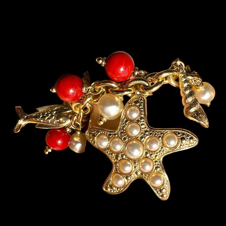Vintage Dior Charm Bracelet For Sale at 1stDibs