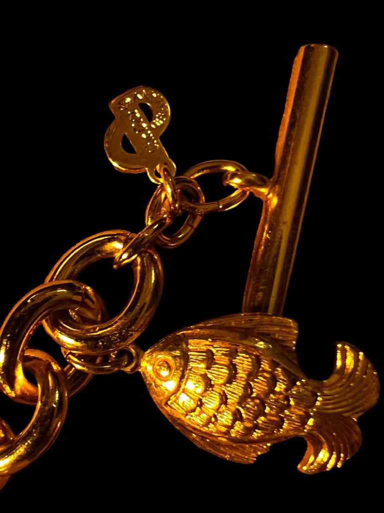 Vintage Dior Charm Bracelet For Sale at 1stDibs