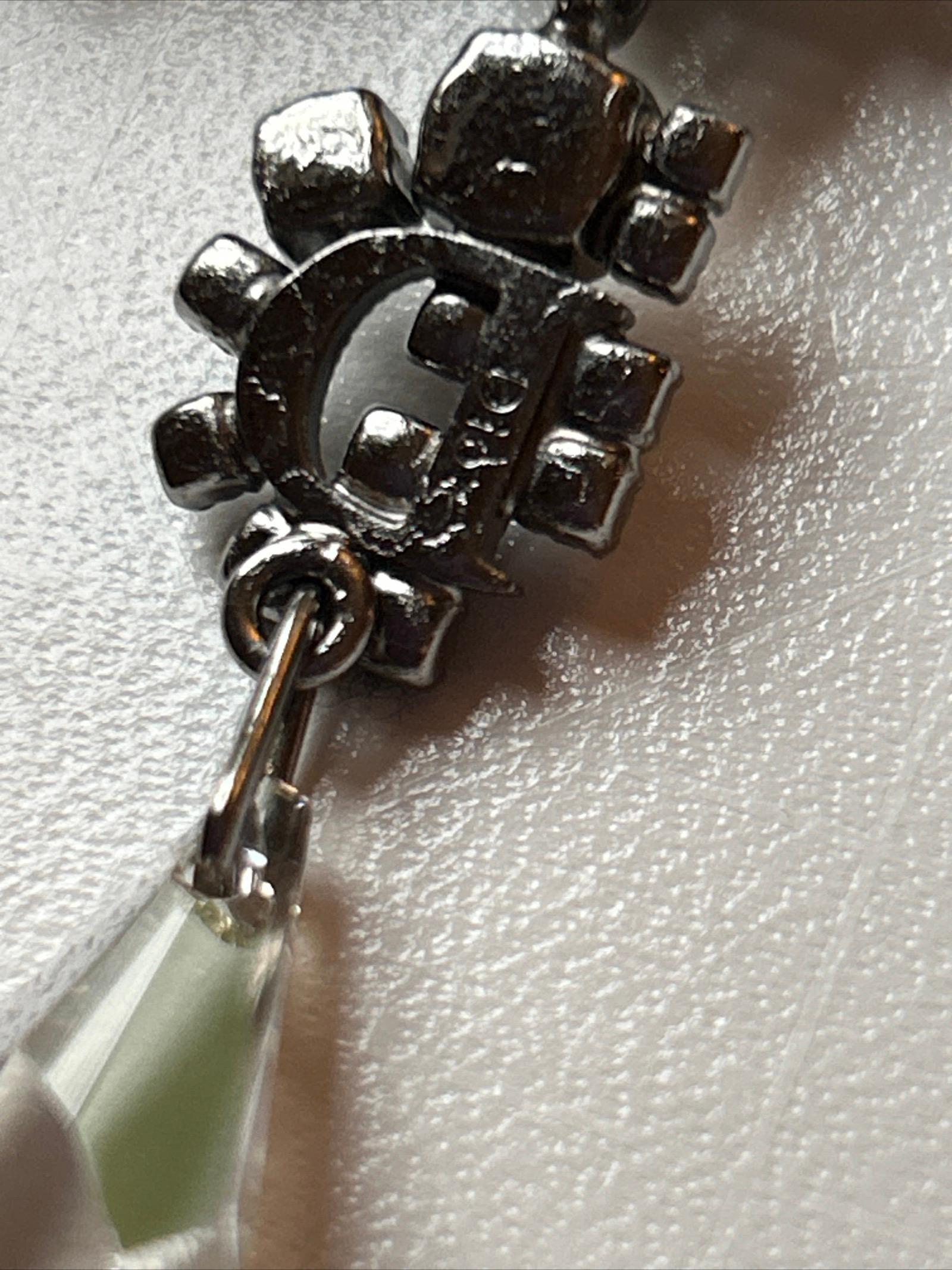 Vintage Dior necklace with crystals 13