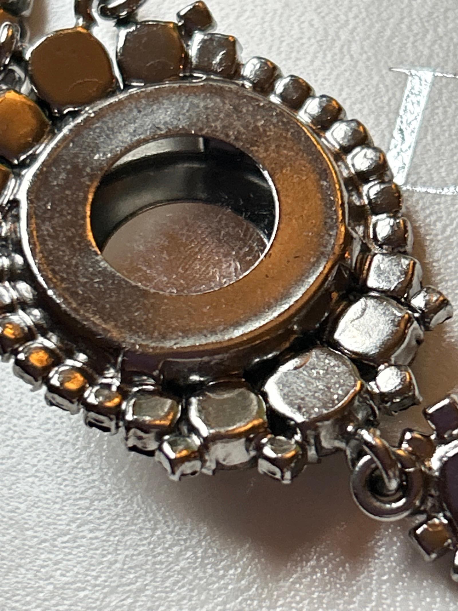 Vintage Dior necklace with crystals 15