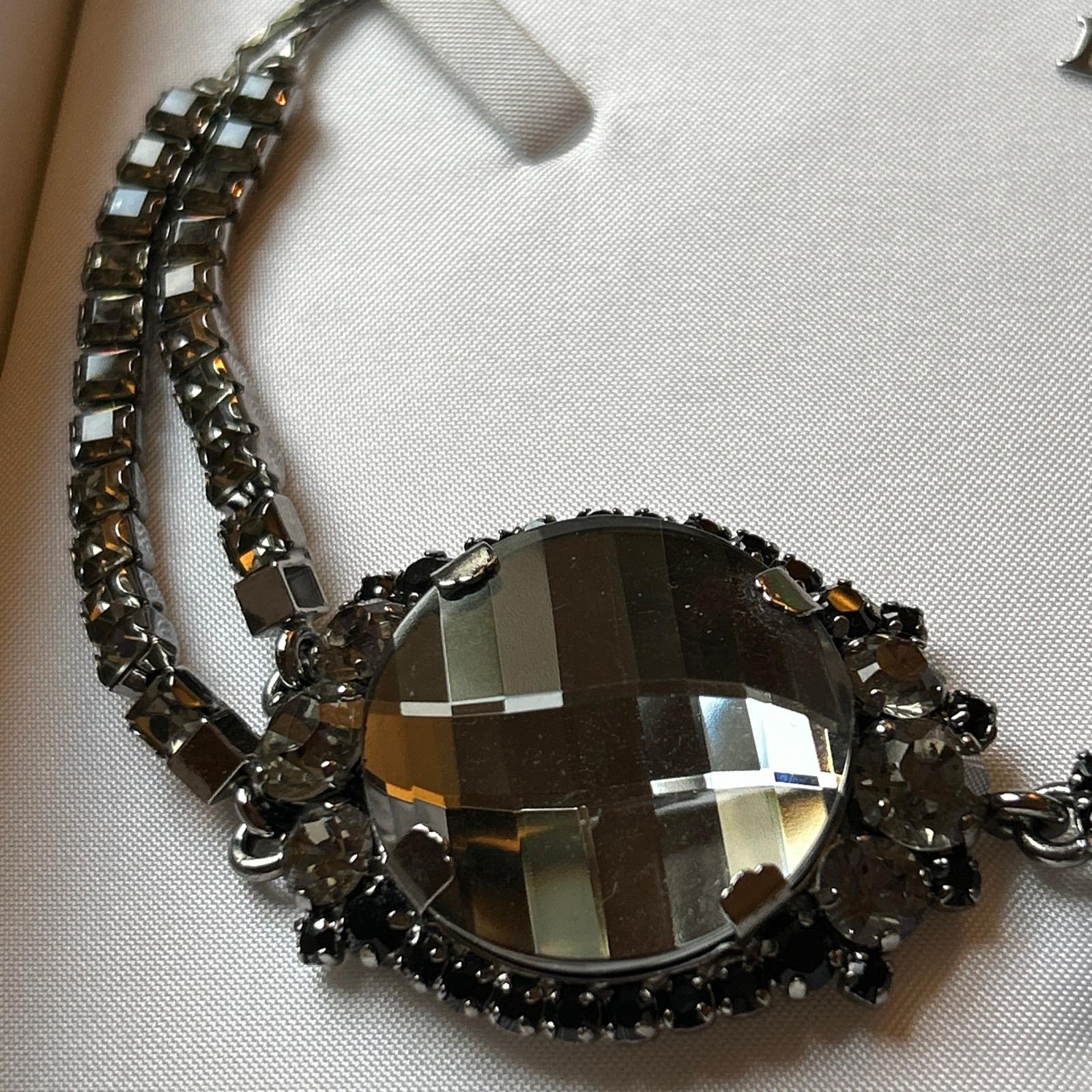 Vintage Dior Vintage-Halskette mit Kristallen Damen