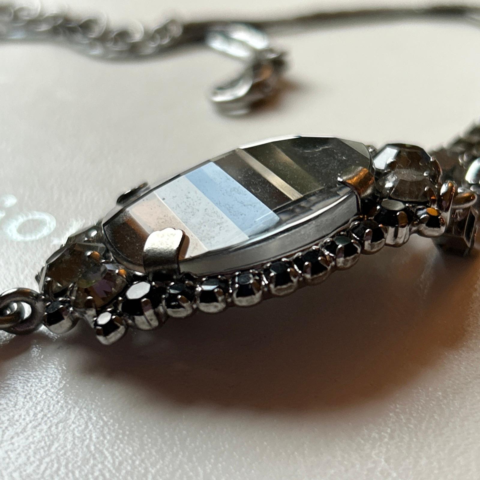 Vintage Dior necklace with crystals 4