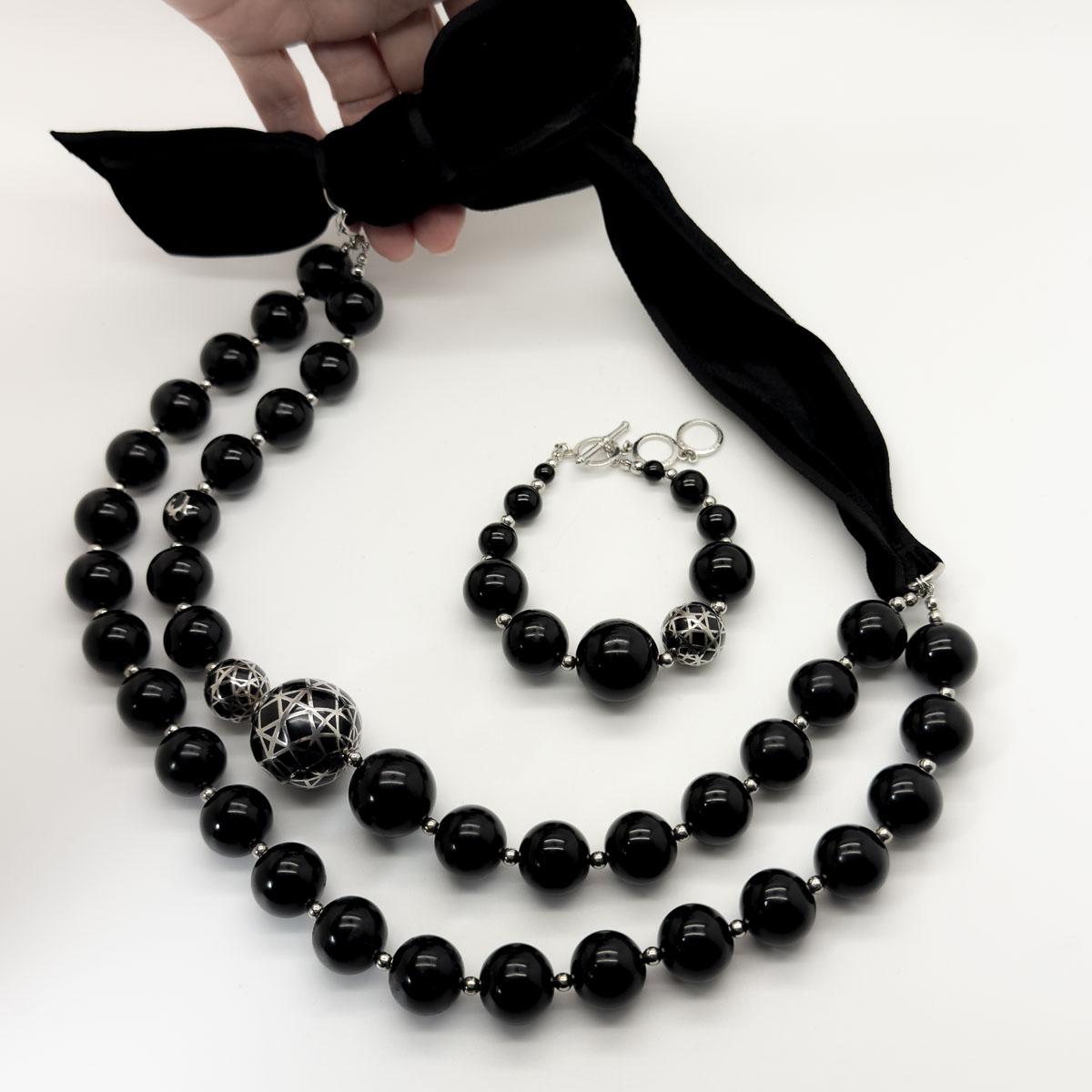 Conjunto de collar y pulsera vintage Dior Statement Cannage Años 2000 en Bueno estado para la venta en Wilmslow, GB