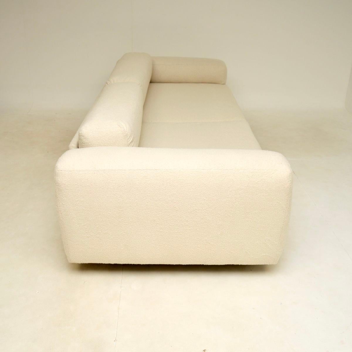 Mid-Century Modern Vintage Diplomat Sofa by Howard Keith