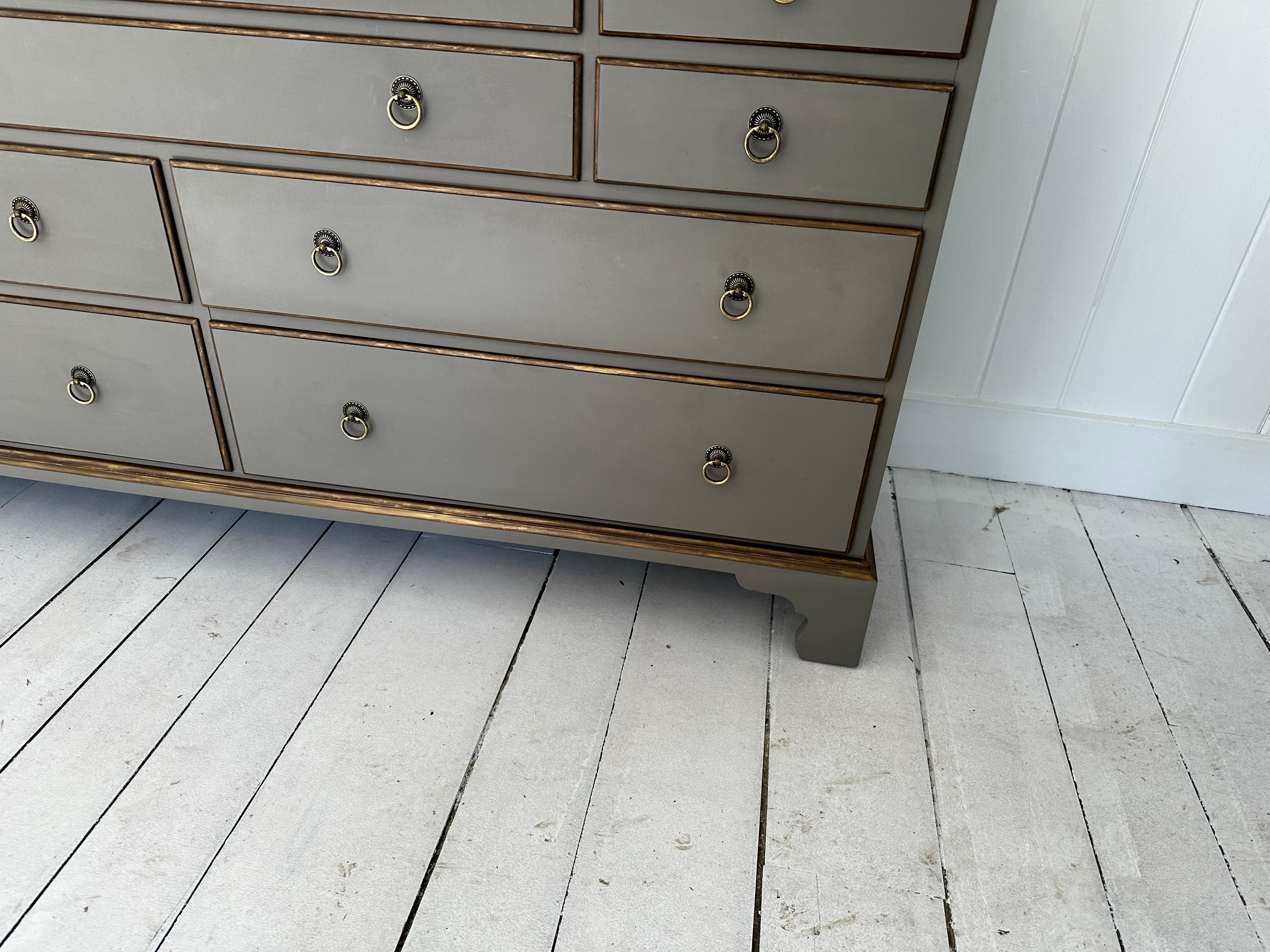 Vintage Directoire Style Painted Dresser For Sale 4