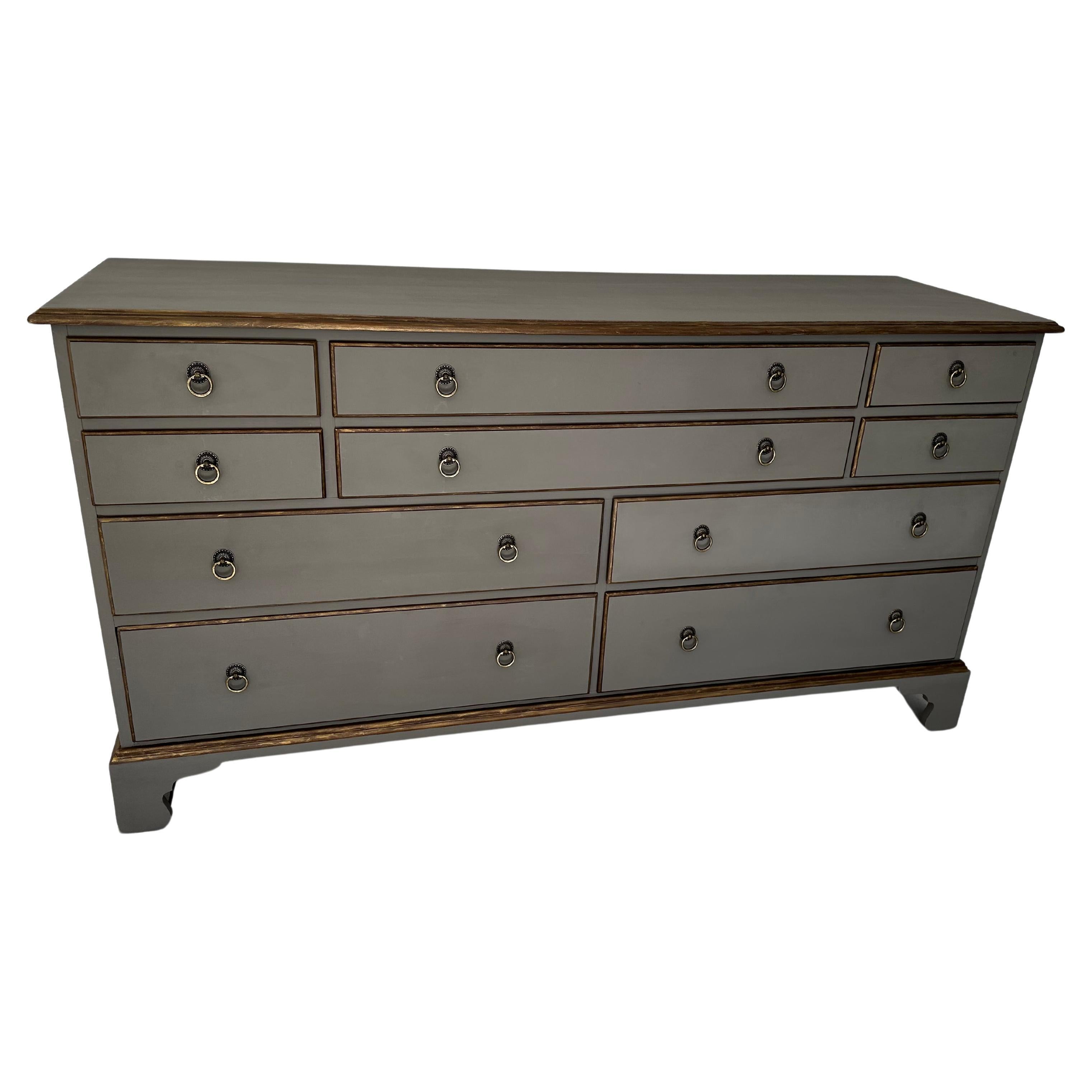 Vintage Directoire Style Painted Dresser