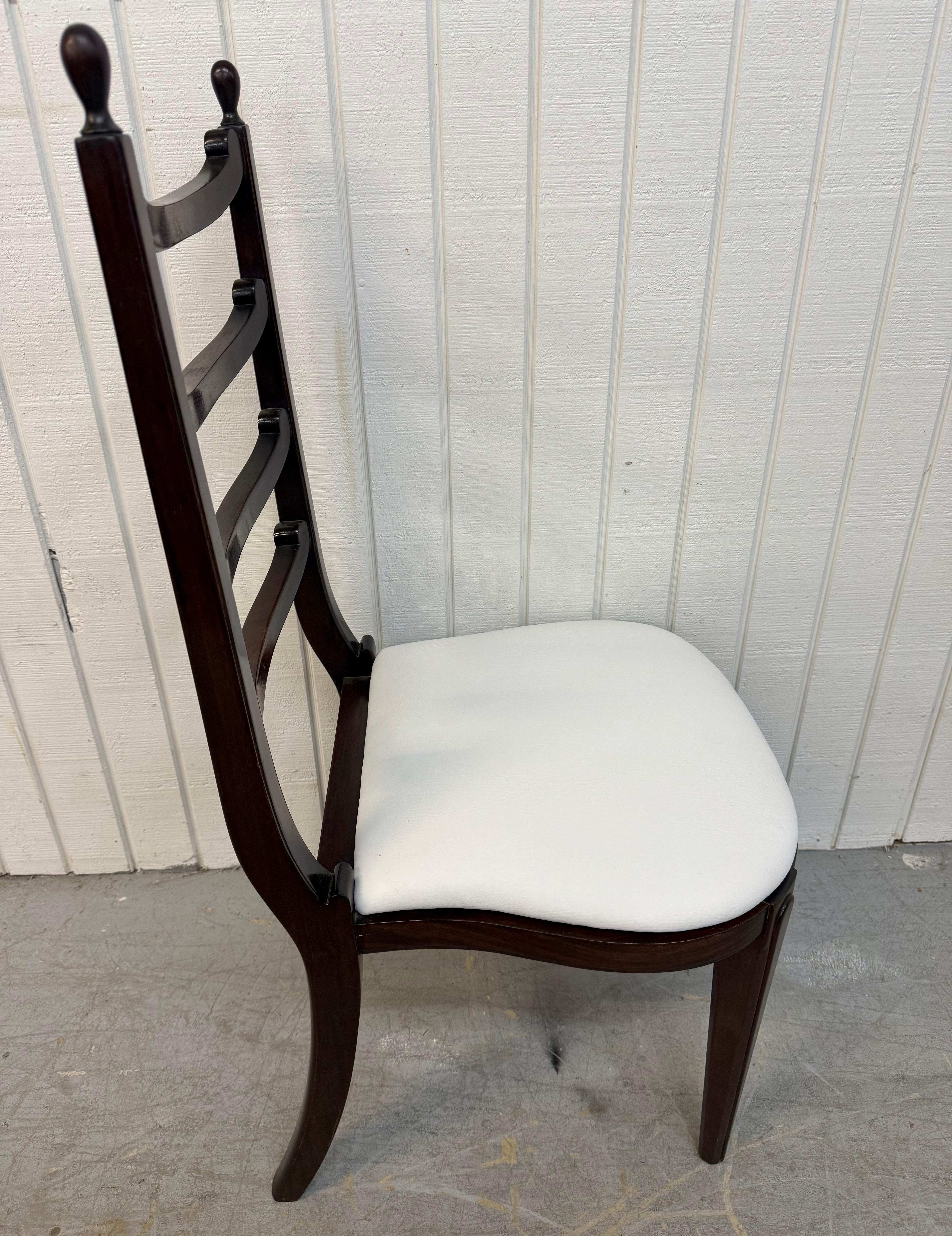 Chaises de salle à manger en palissandre de style Vintage Directoire - Lot de 6 en vente 2