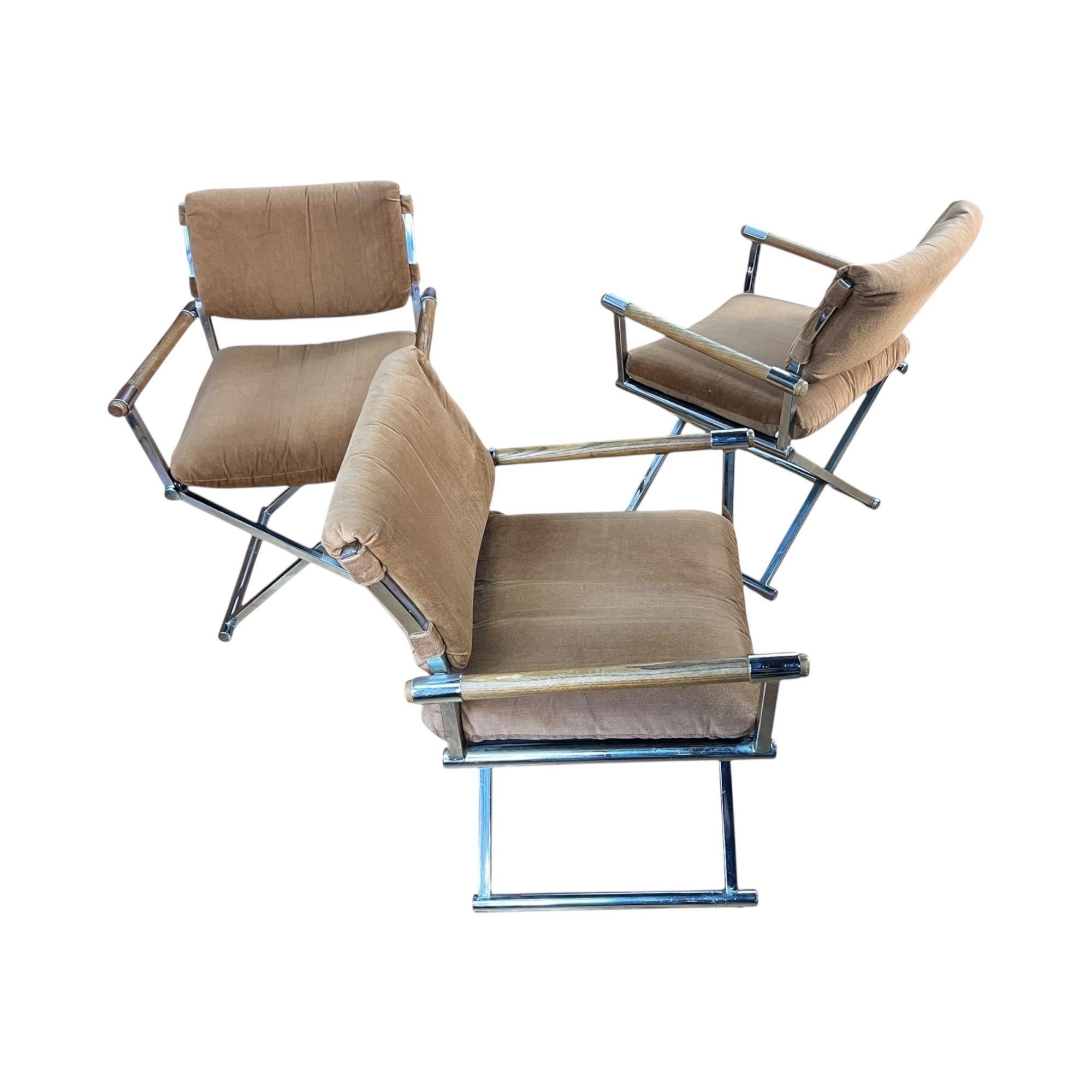 Vintage Director's Chairs von Cal-Style - 4er-Set im Angebot 3