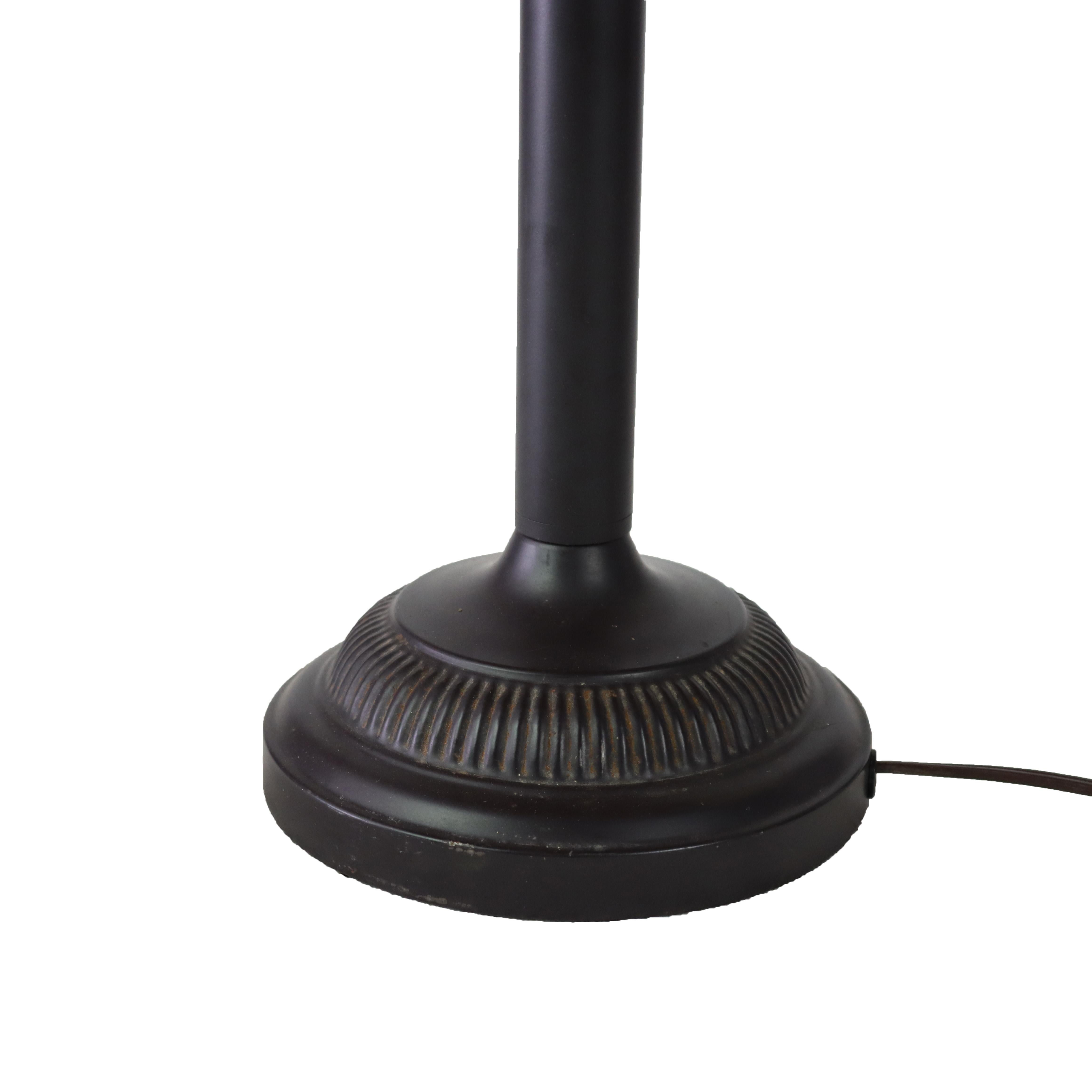 Vintage Dirk Van Erp Stil Arts & Crafts Kupfer & Glimmer Tischlampe 20thC (amerikanisch) im Angebot