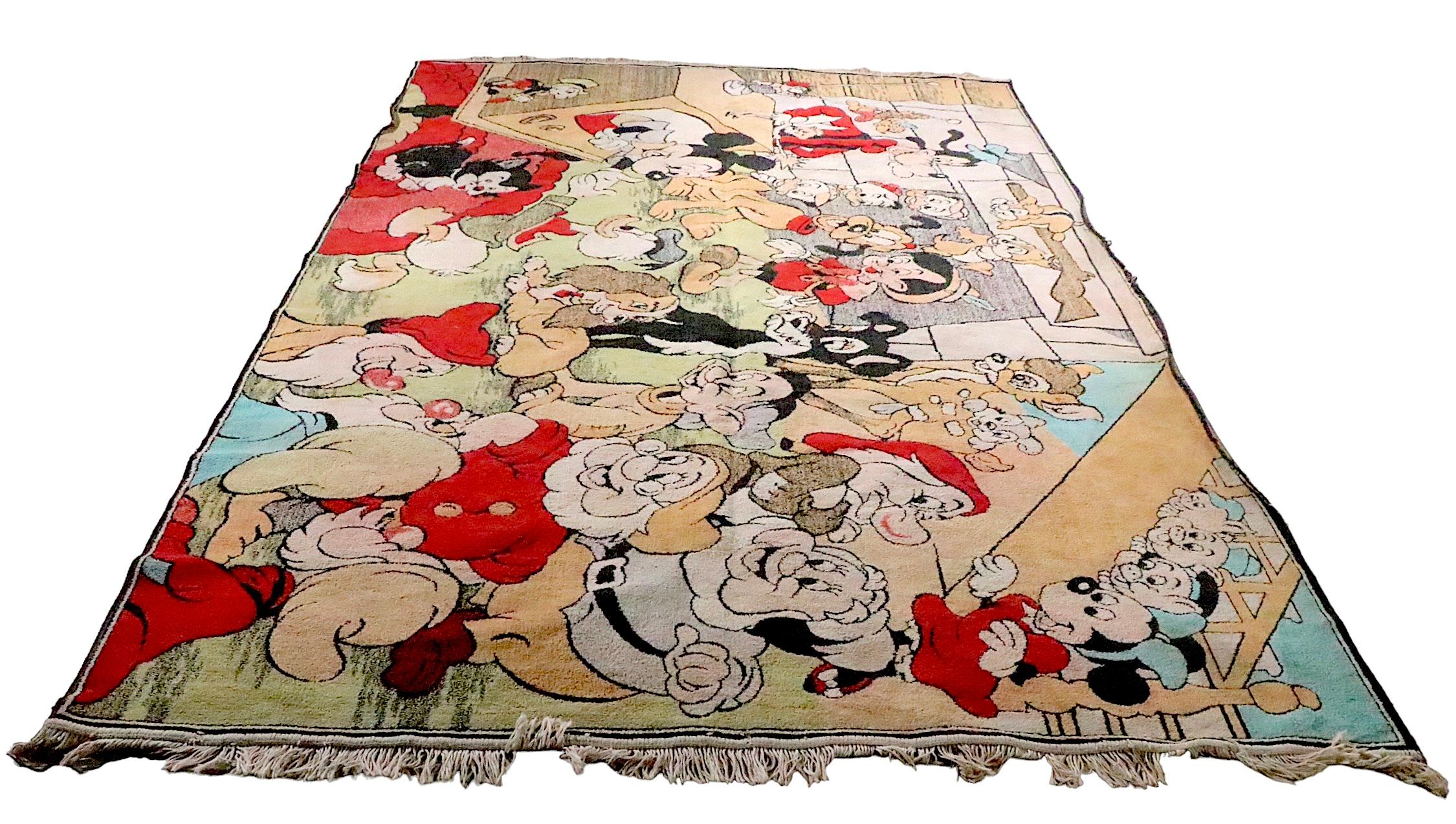 donald duck rug