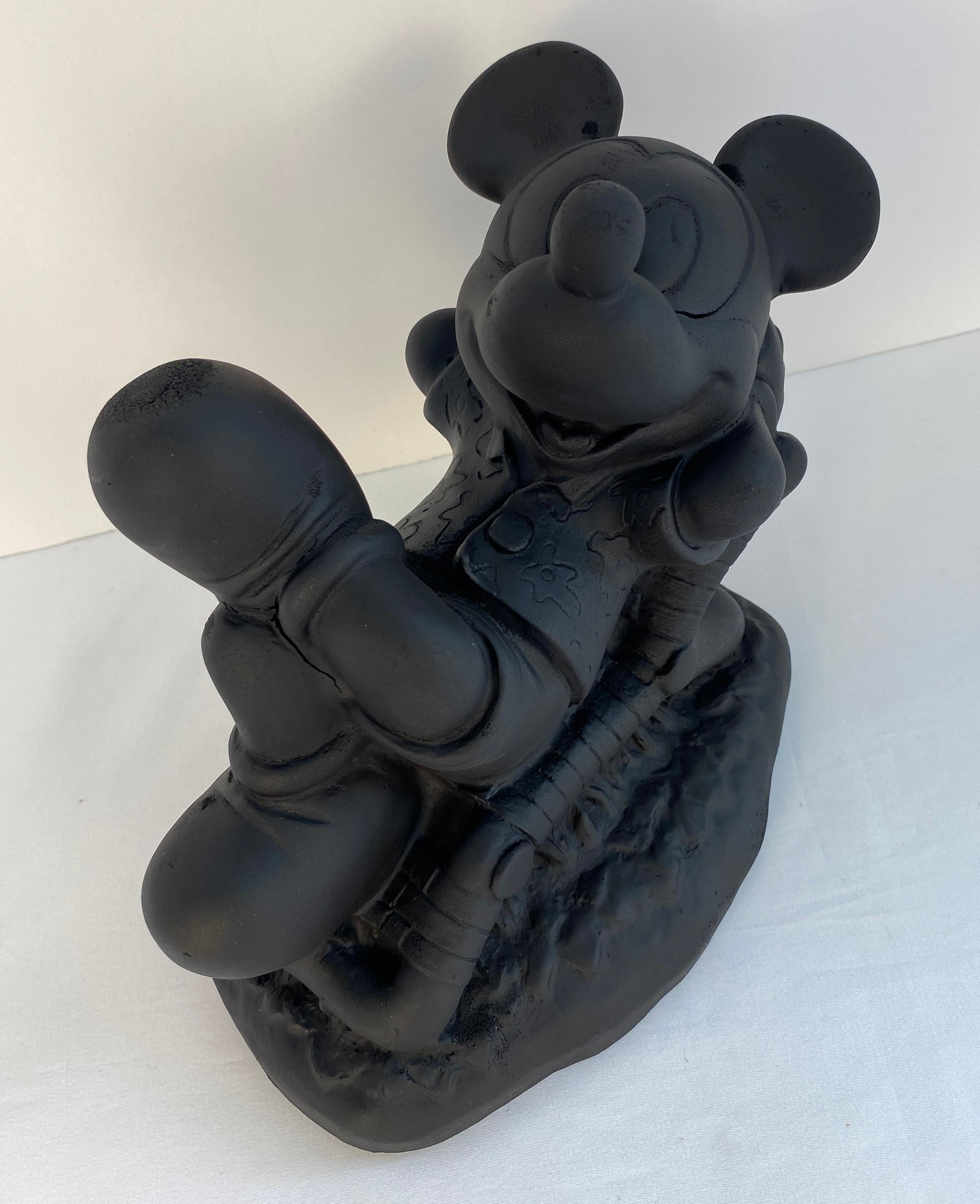 Mid-Century Modern Vintage Disney Mickey Mouse Statue For Sale