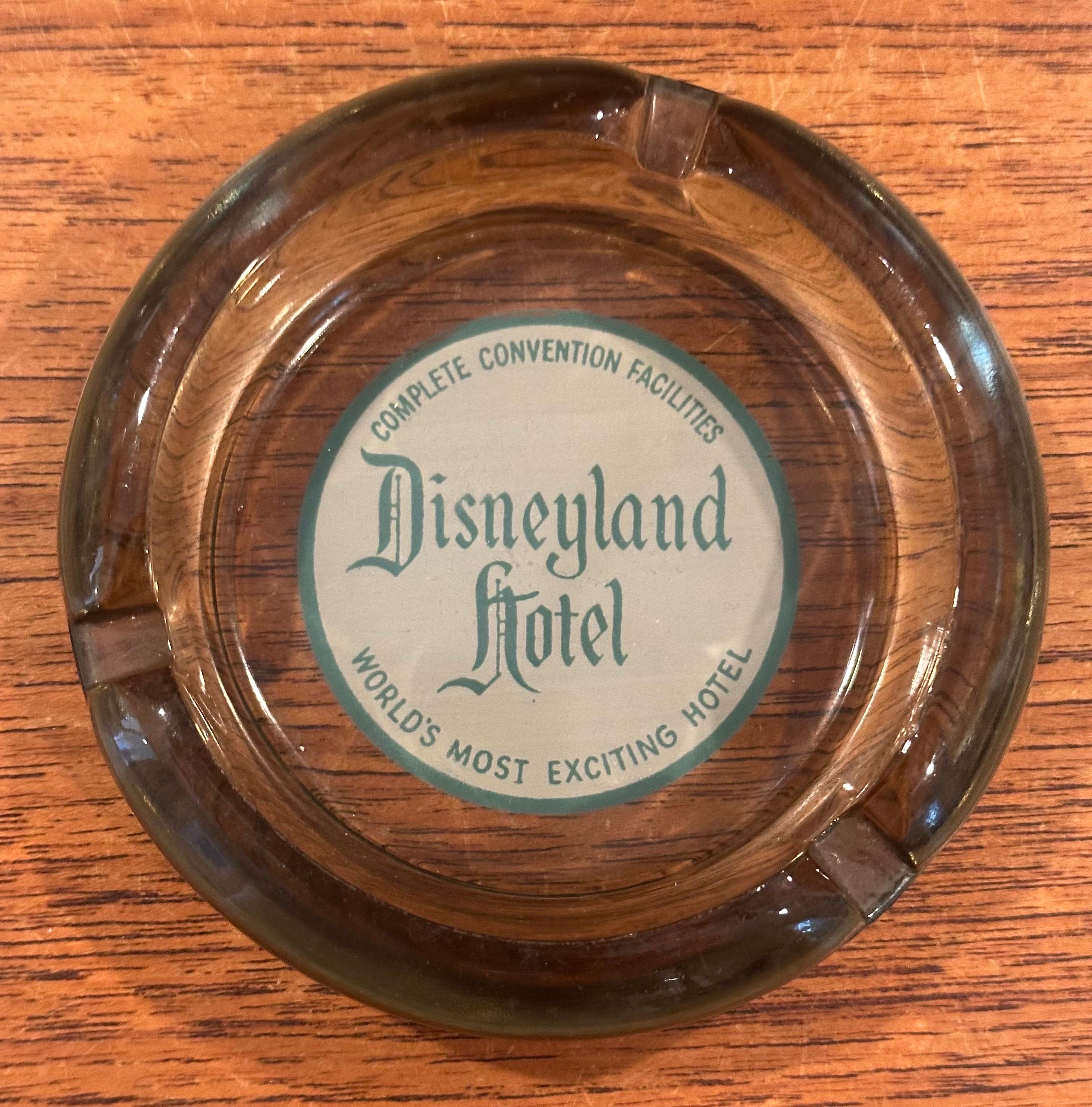 Cenicero de cristal vintage del Hotel Disneyland Vidrio en venta