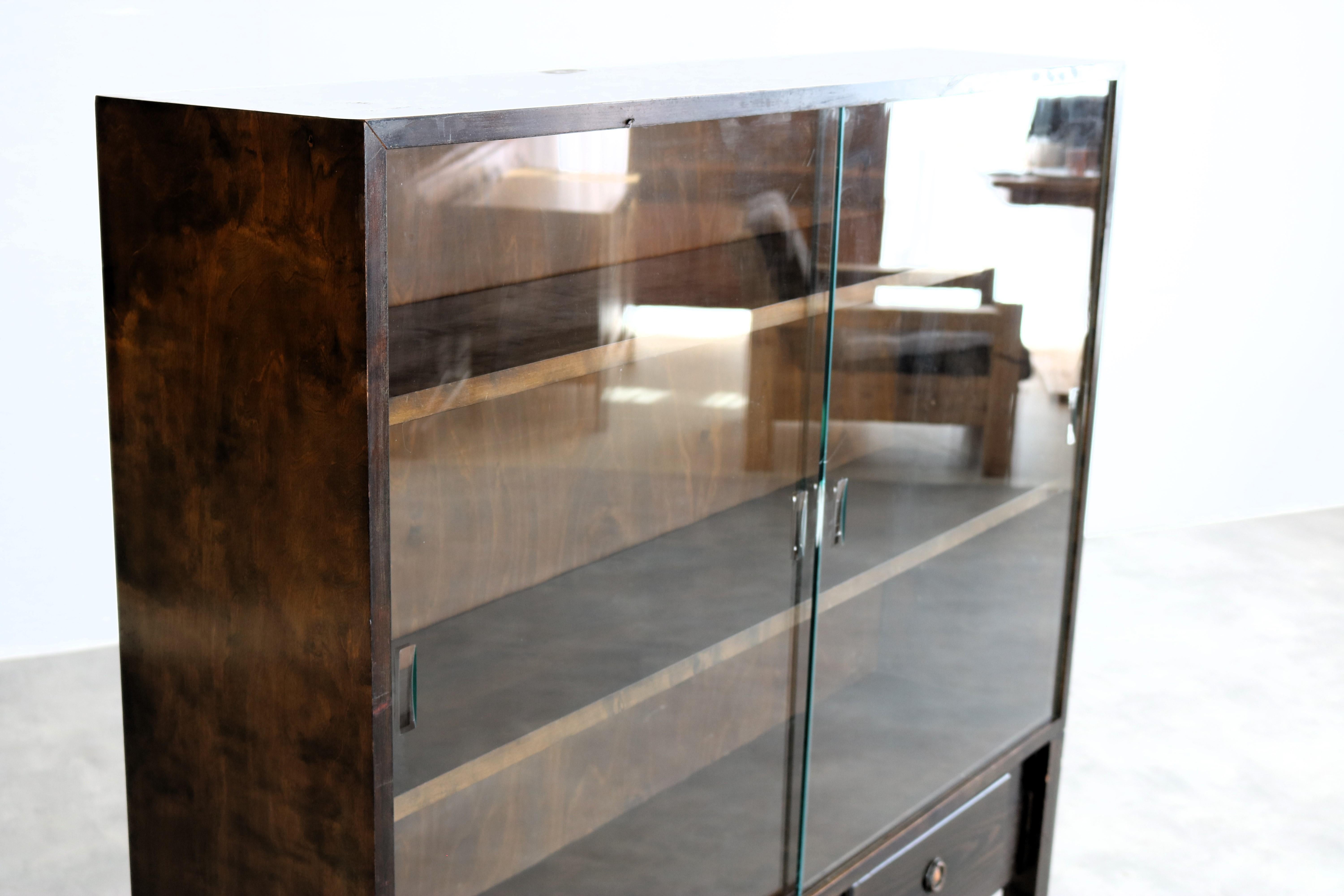 vintage display cabinet  sideboard  1950s  Swedish For Sale 1