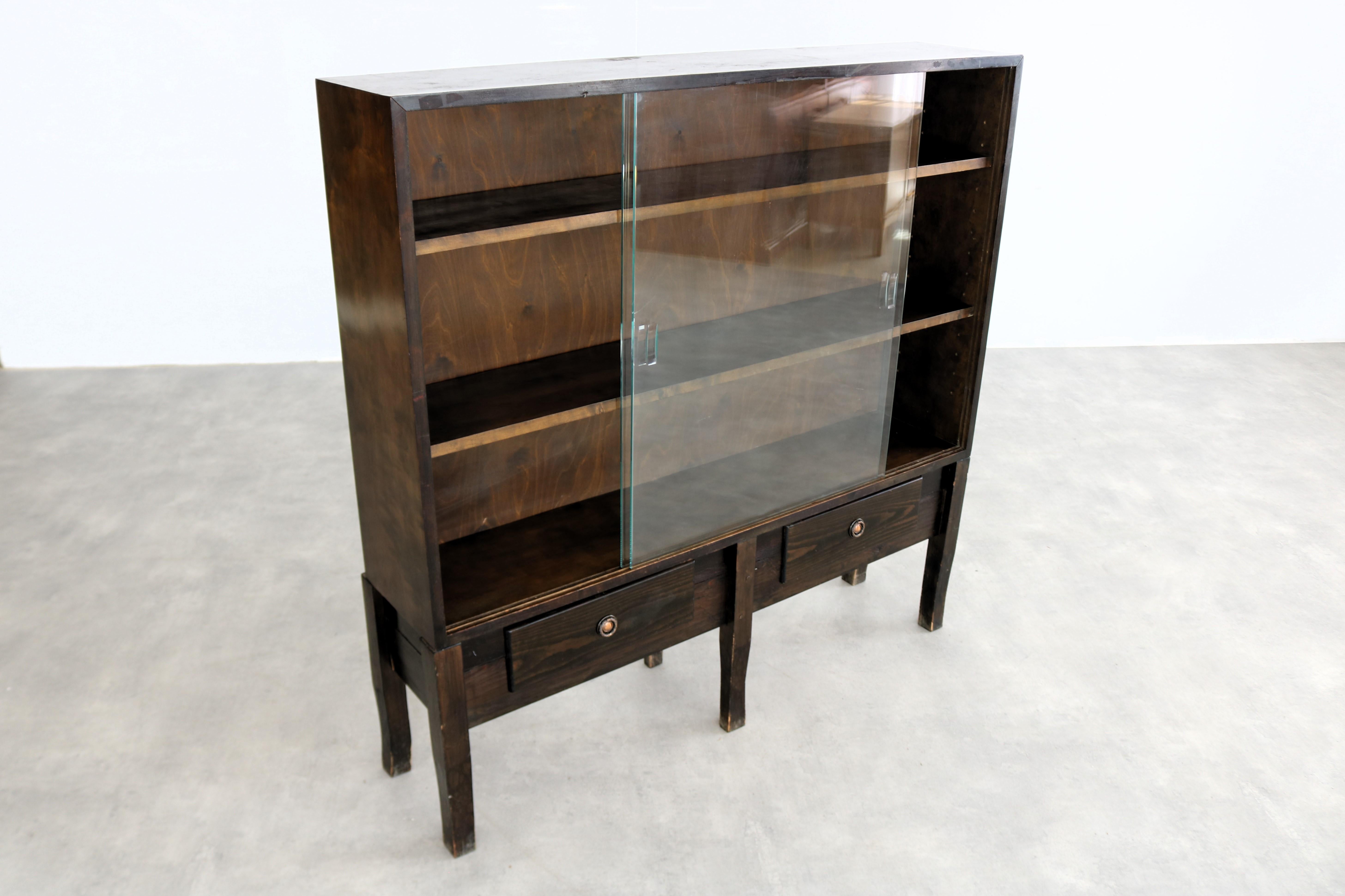 vintage display cabinet  sideboard  1950s  Swedish For Sale 4