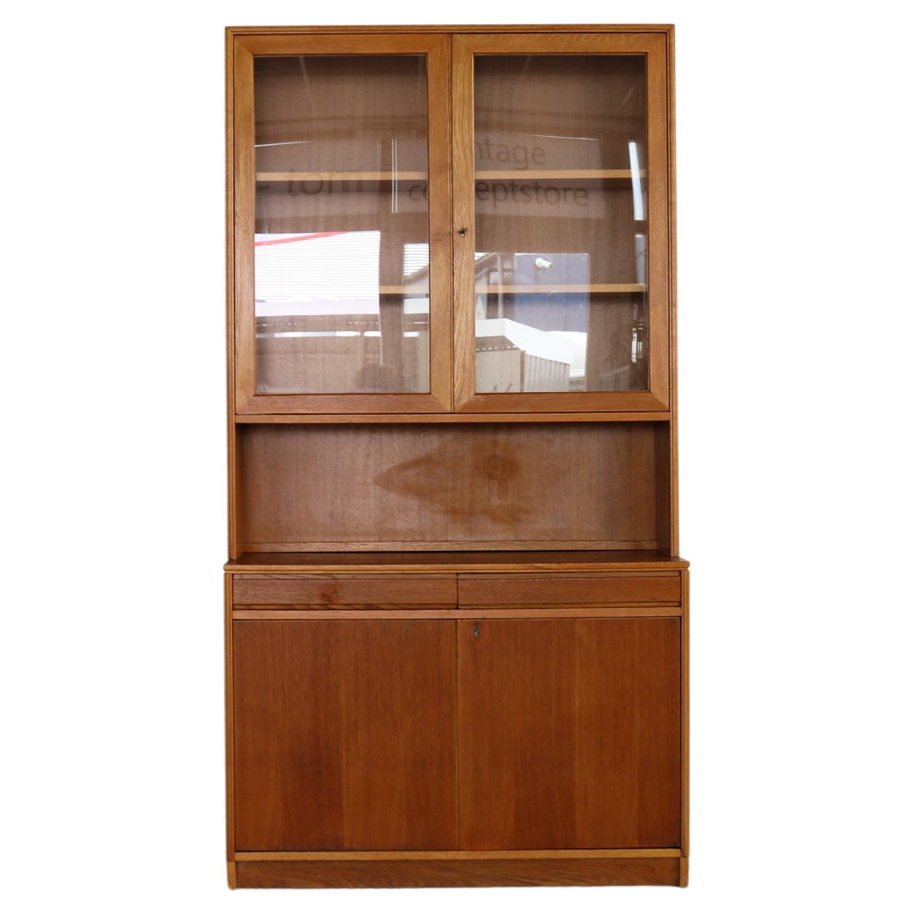 vintage display cabinet  wall cupboard  60s  Sweden