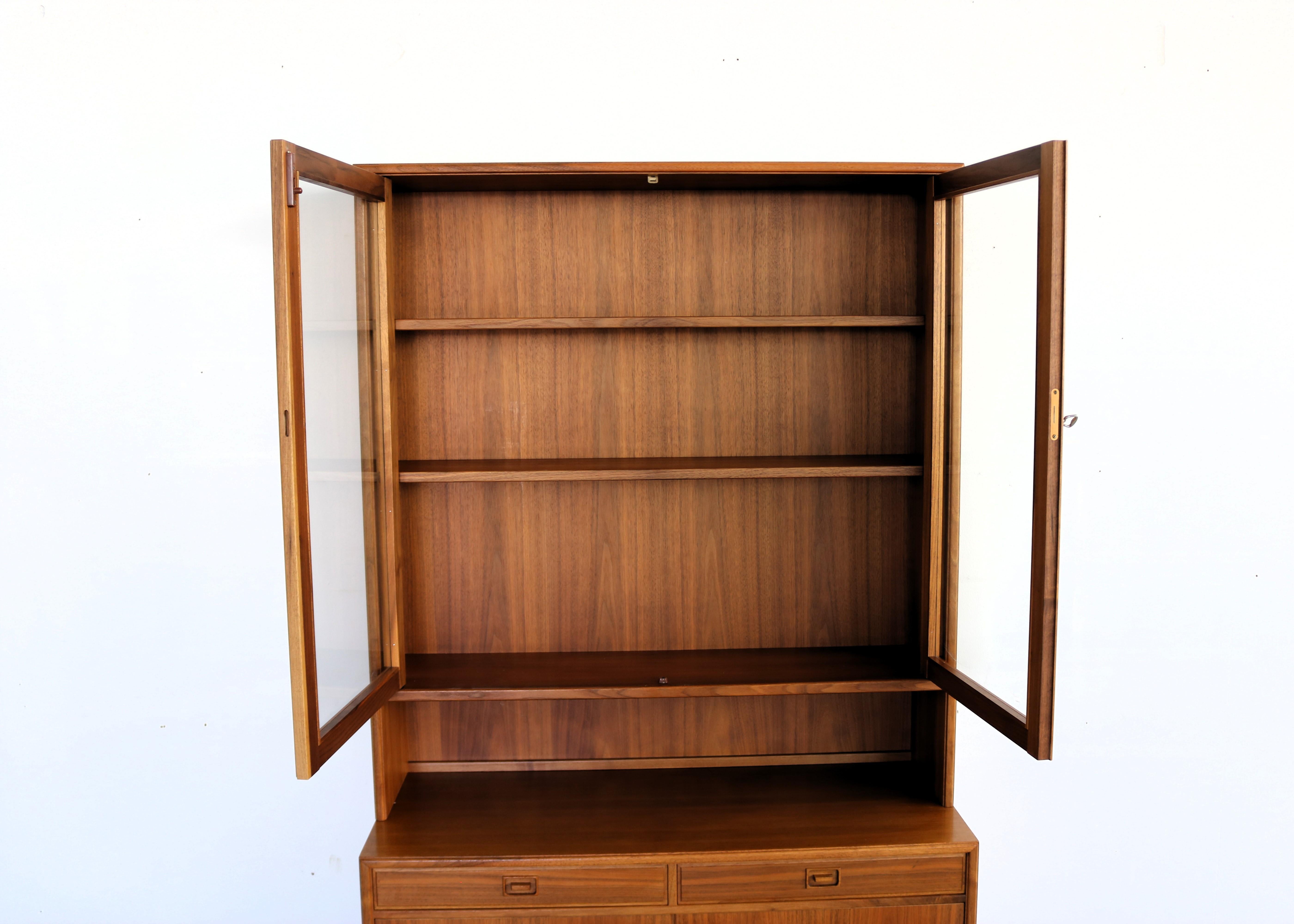 Vintage-Vitrine  Hängeschrank  Oberschrank  60's 1