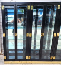 Vintage Display Cases Vitrines by American of Martinsville, Set of 3