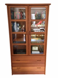 Vintage Display China Cabinet by Dyrlund Denmark, 1970s