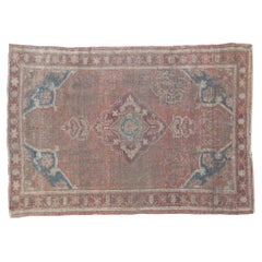 Vintage Distressed Anatolian Teppich