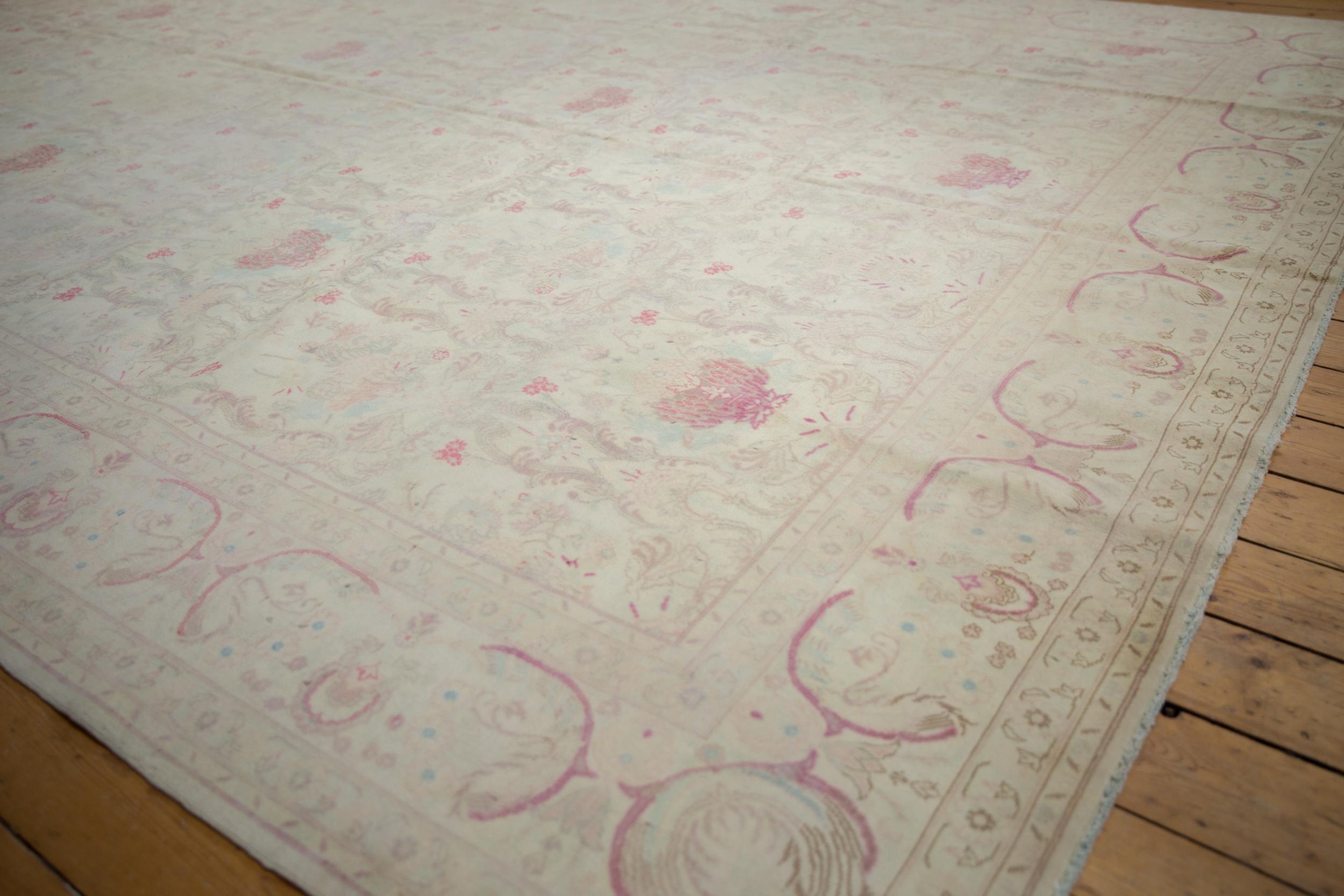 Bulgarischer Kerman Design-Teppich im Vintage-Stil im Used-Look (Sonstiges) im Angebot
