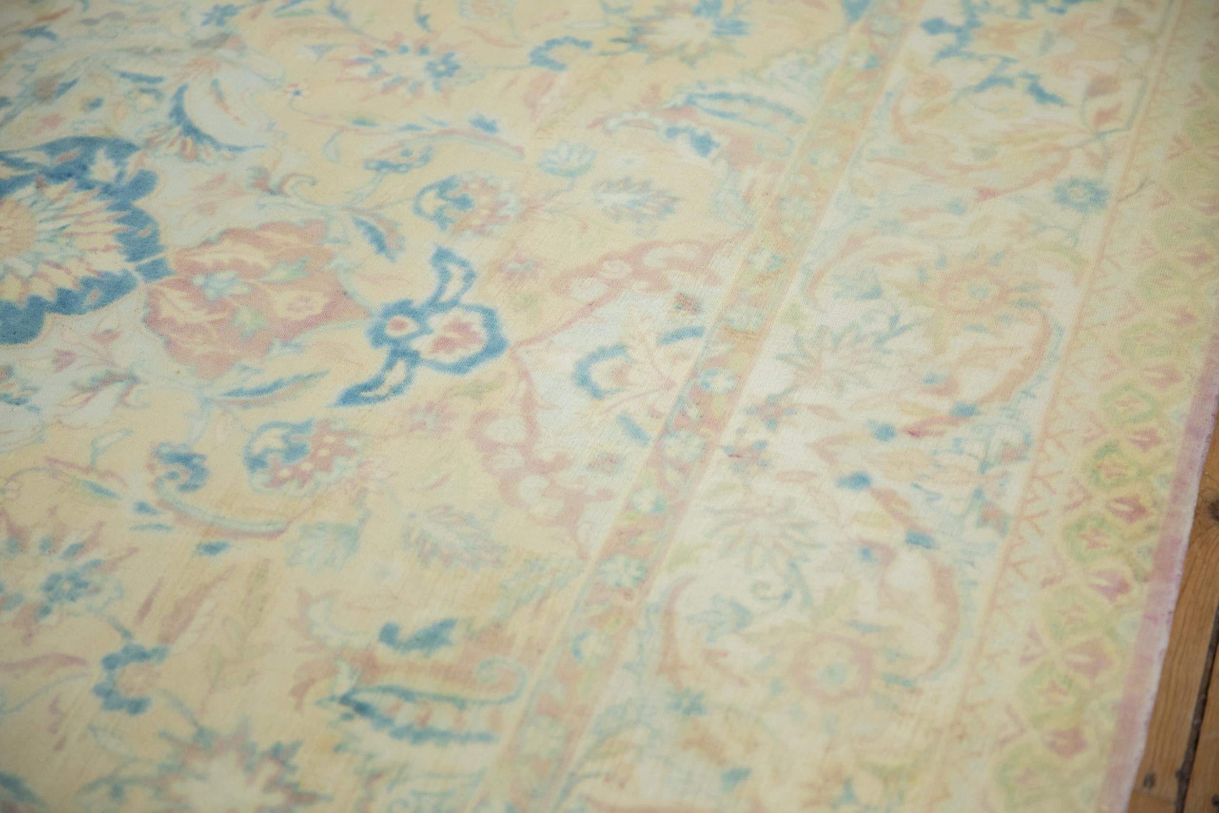 Vintage Distressed Bulgarian Polonaise Design Carpet For Sale 6