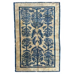 Tappeto d'epoca in stile art déco cinese