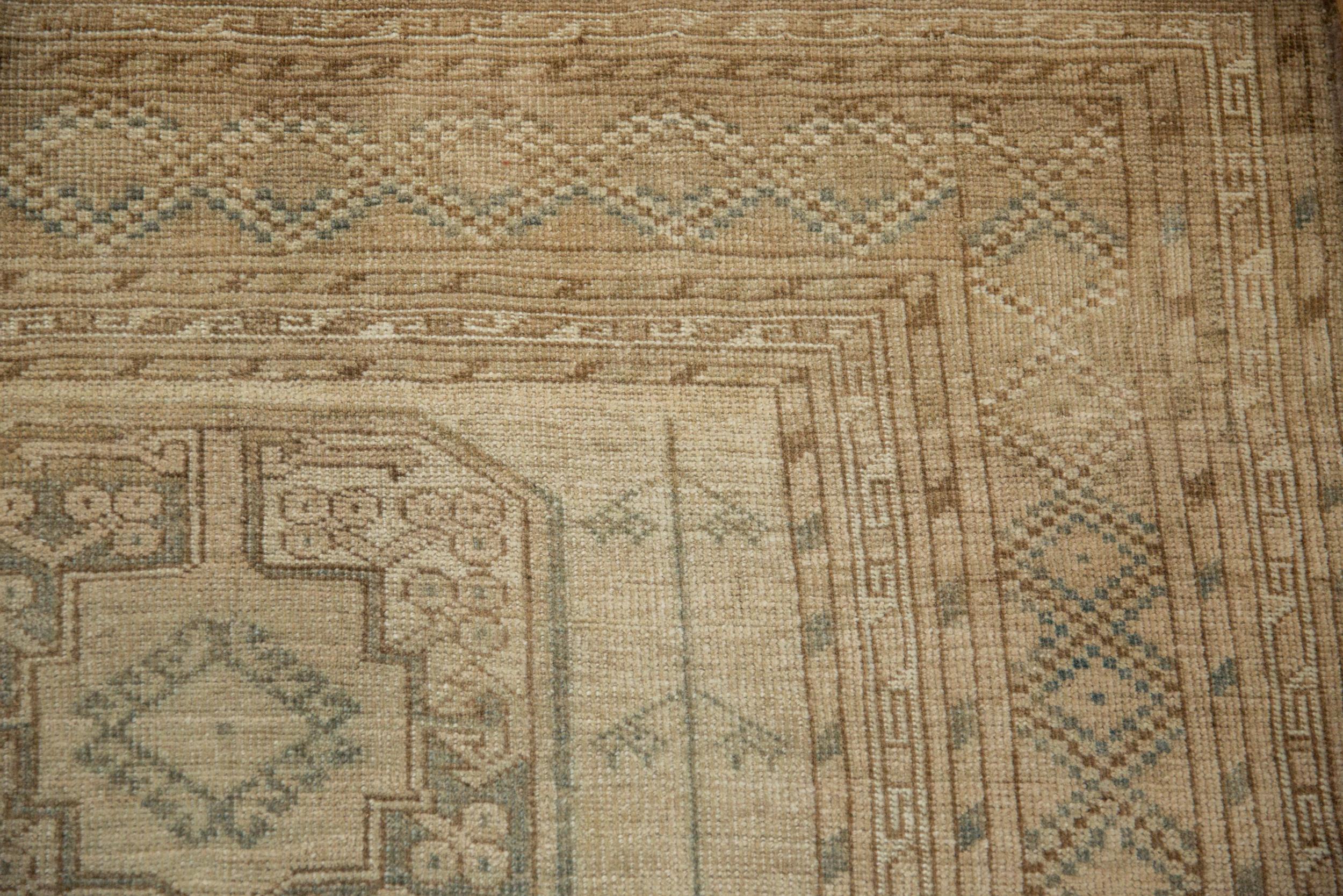 Other Vintage Distressed Ersari Carpet For Sale
