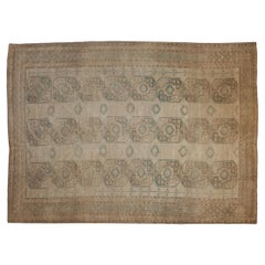 Vintage Distressed Ersari Carpet