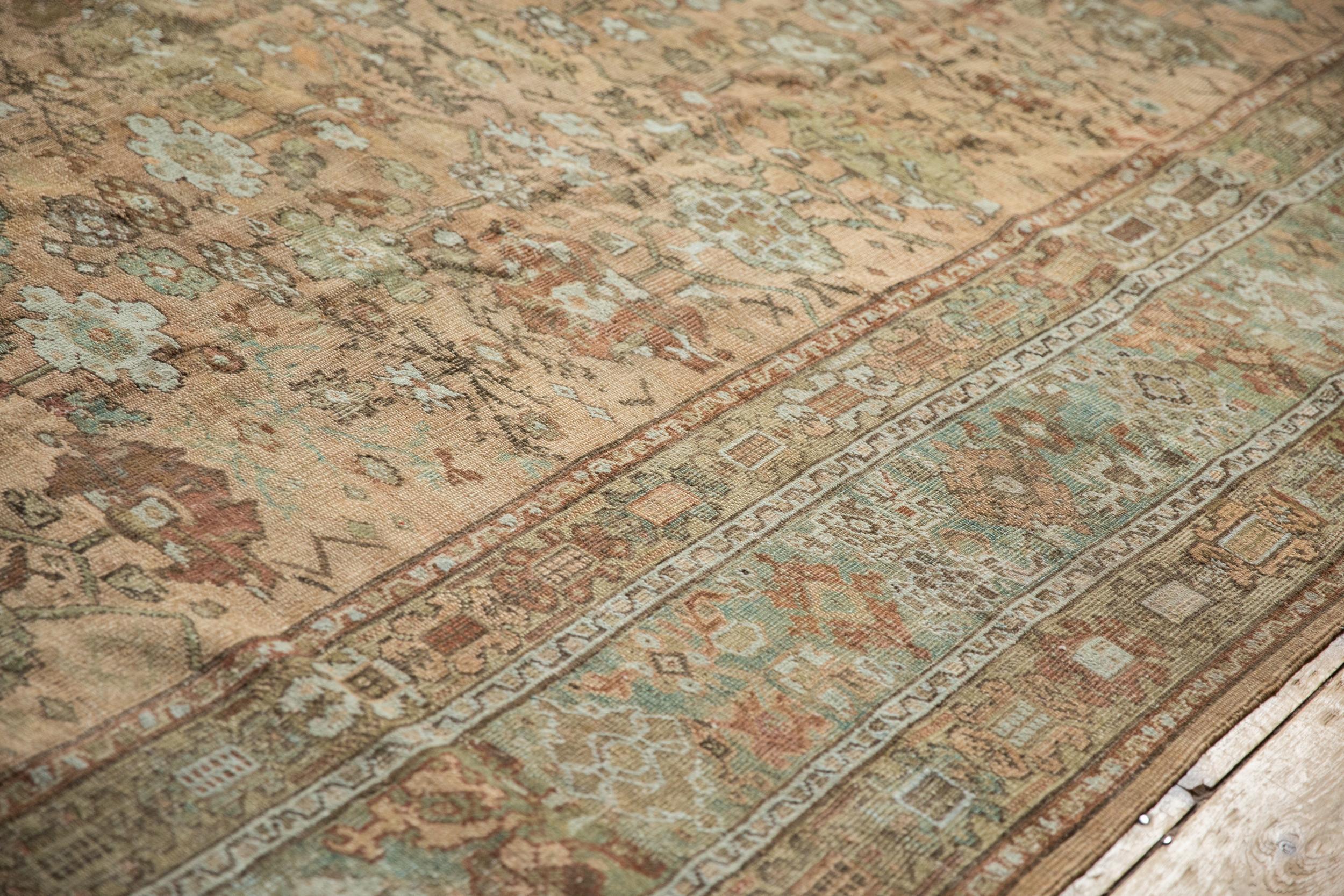 Vintage Distressed Ghiordes Carpet For Sale 4